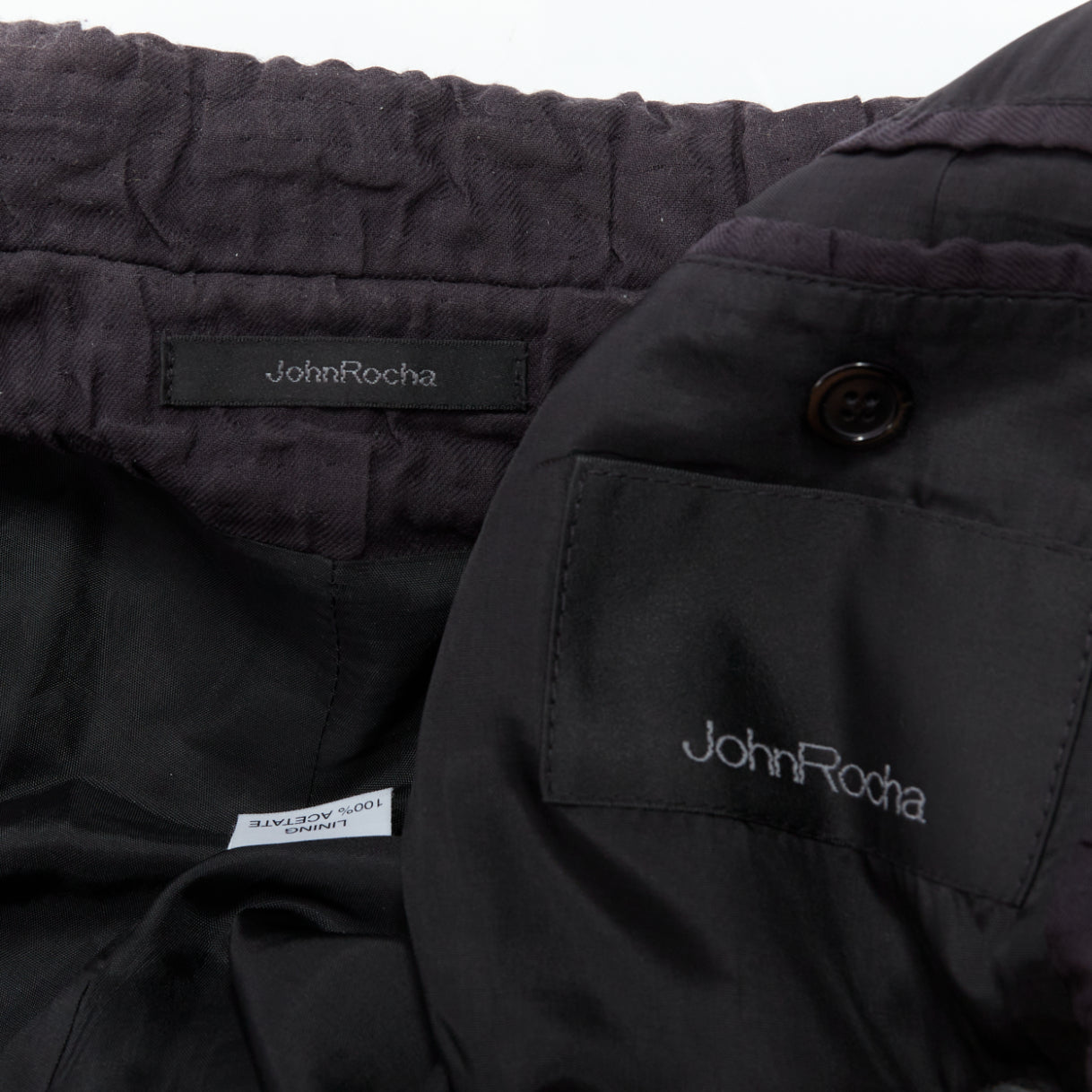 John Rocha Black Flare Raglan Coat - Image 10