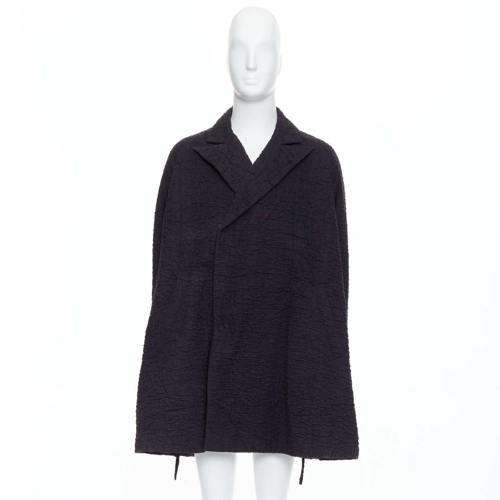 John Rocha Black Flare Raglan Coat - Image 11