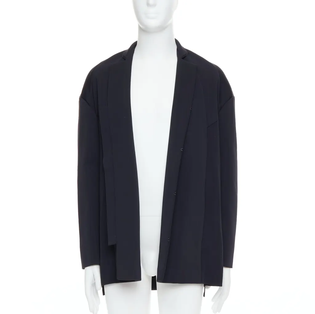 John Rocha Black Silky Padded Coat Black Polyester Very good - Inside View