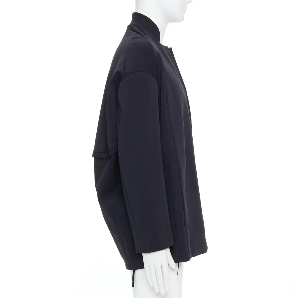 John Rocha Black Silky Padded Coat Black Polyester Very good - Box View