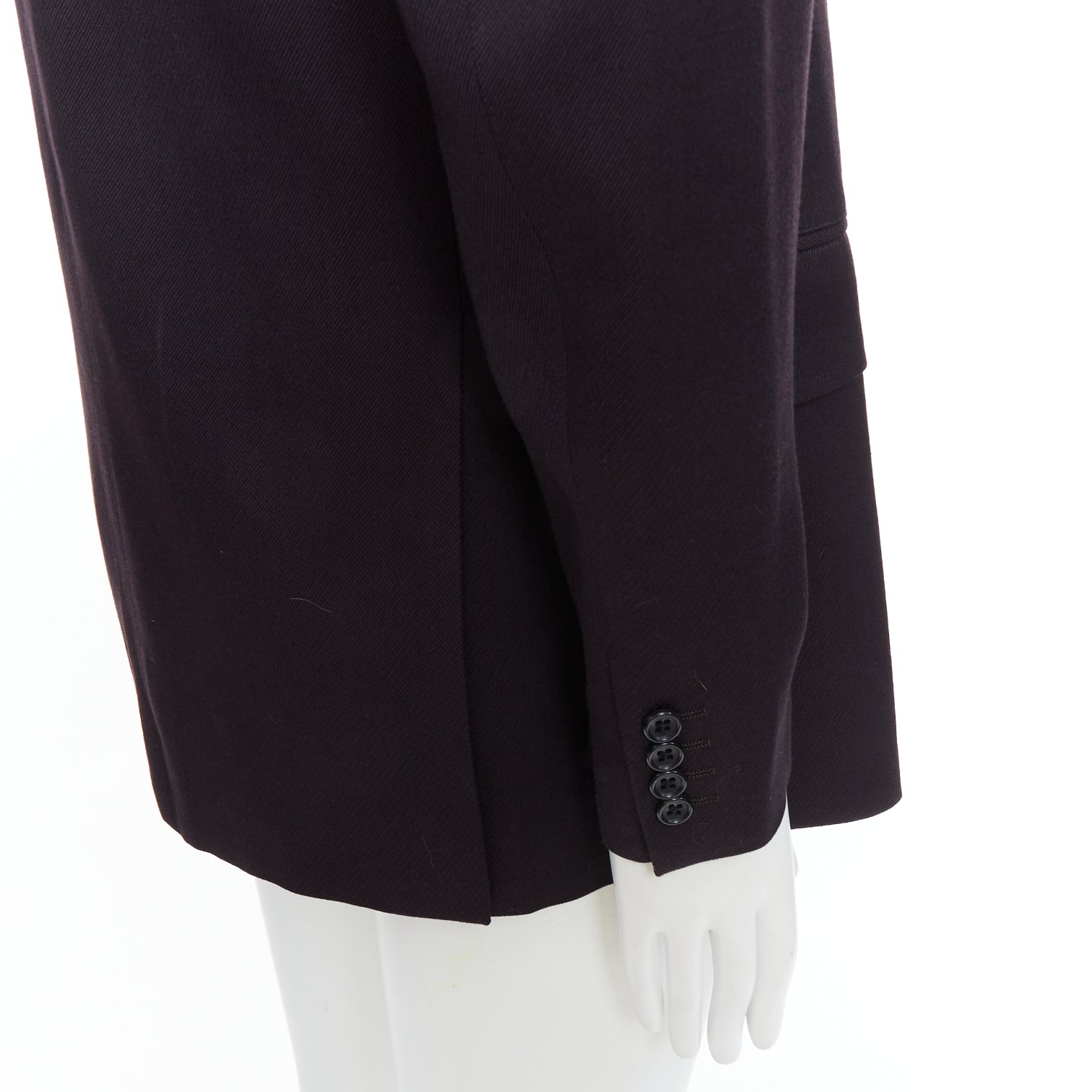 Yohji Yamamoto Black Twill Flap Blazer - Detail 2