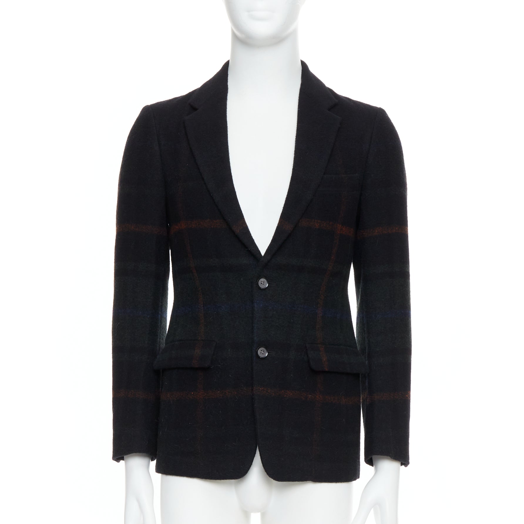 Tomorrowland Tartan Degrade Blazer