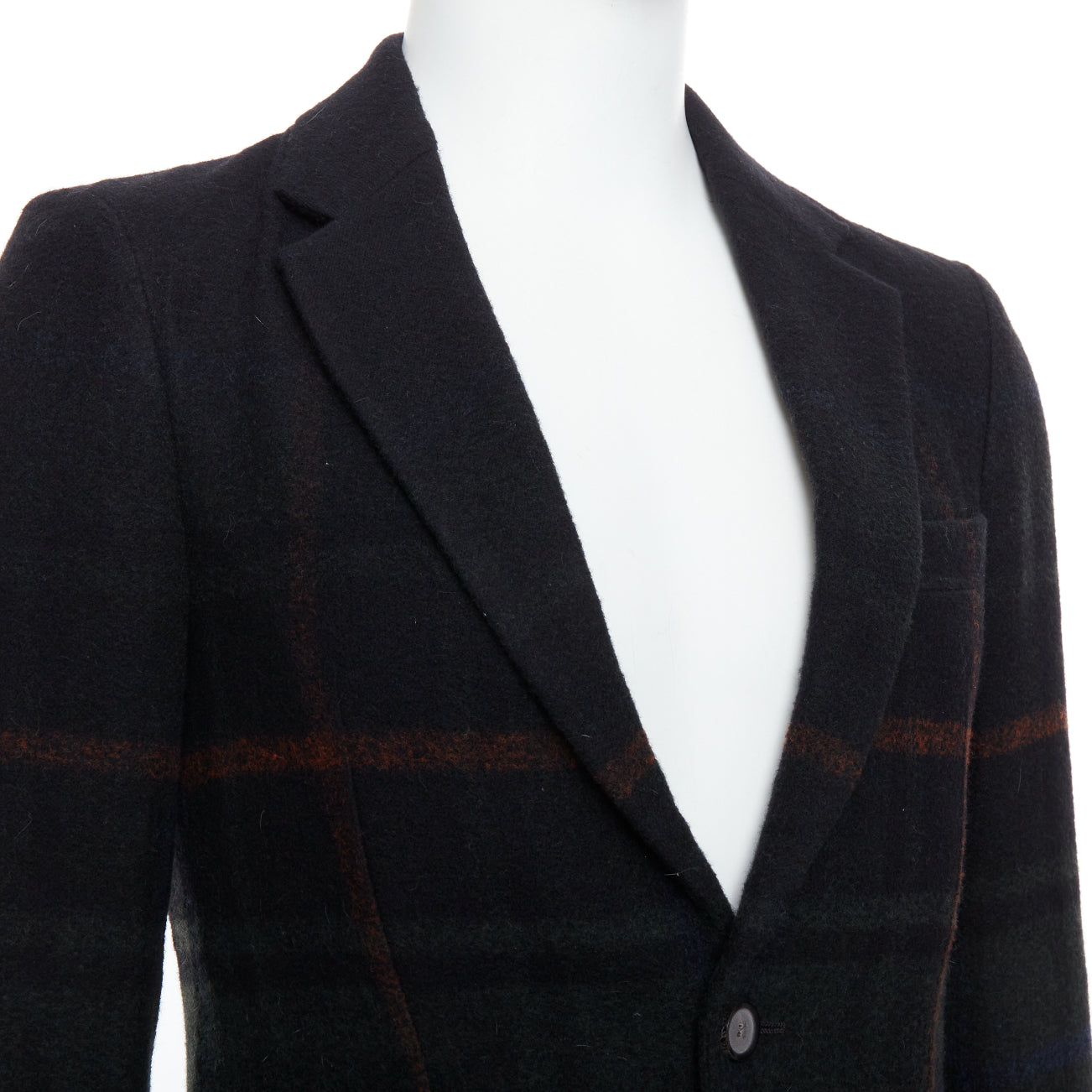 Tomorrowland Tartan Degrade Blazer - Back view