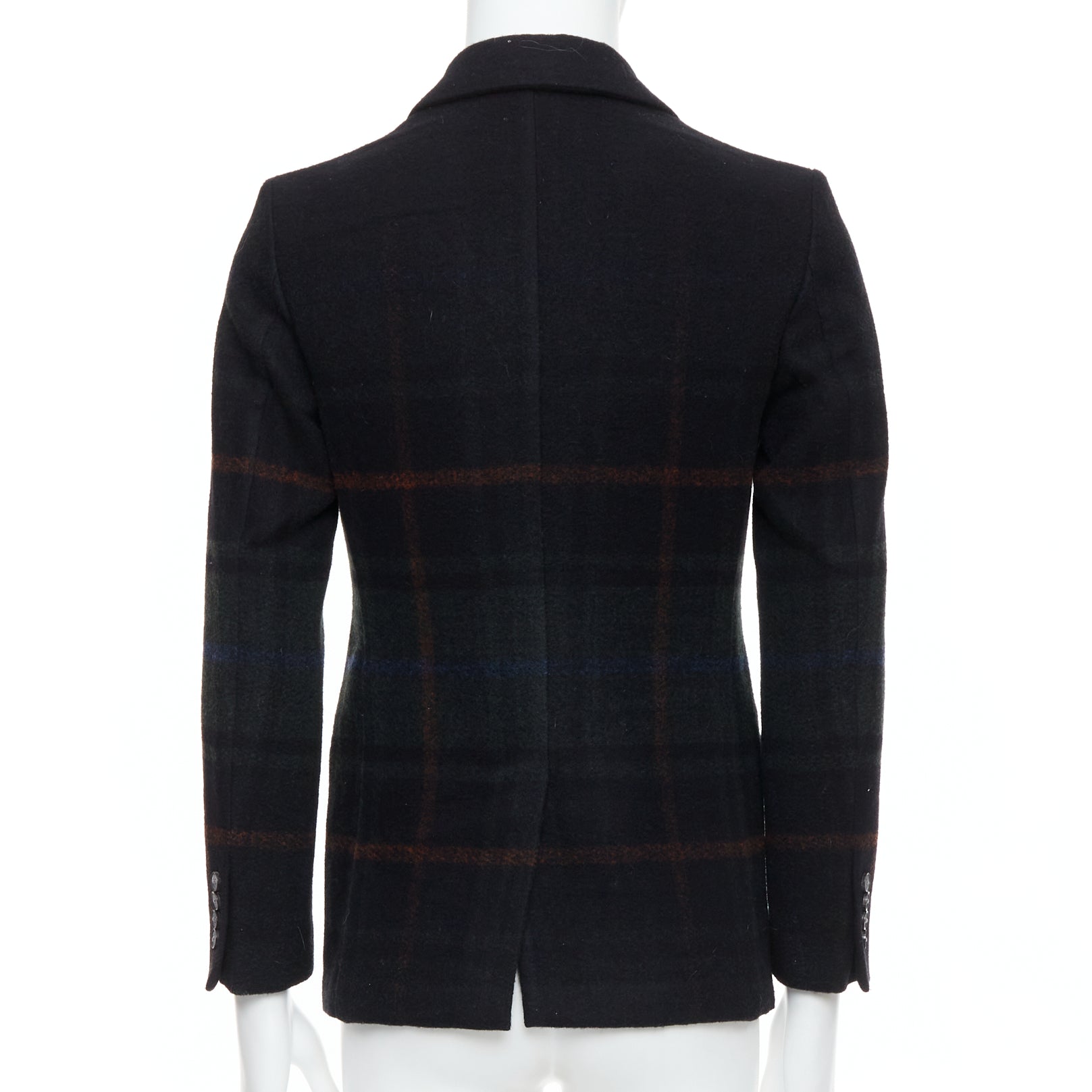 Tomorrowland Tartan Degrade Blazer - Side view