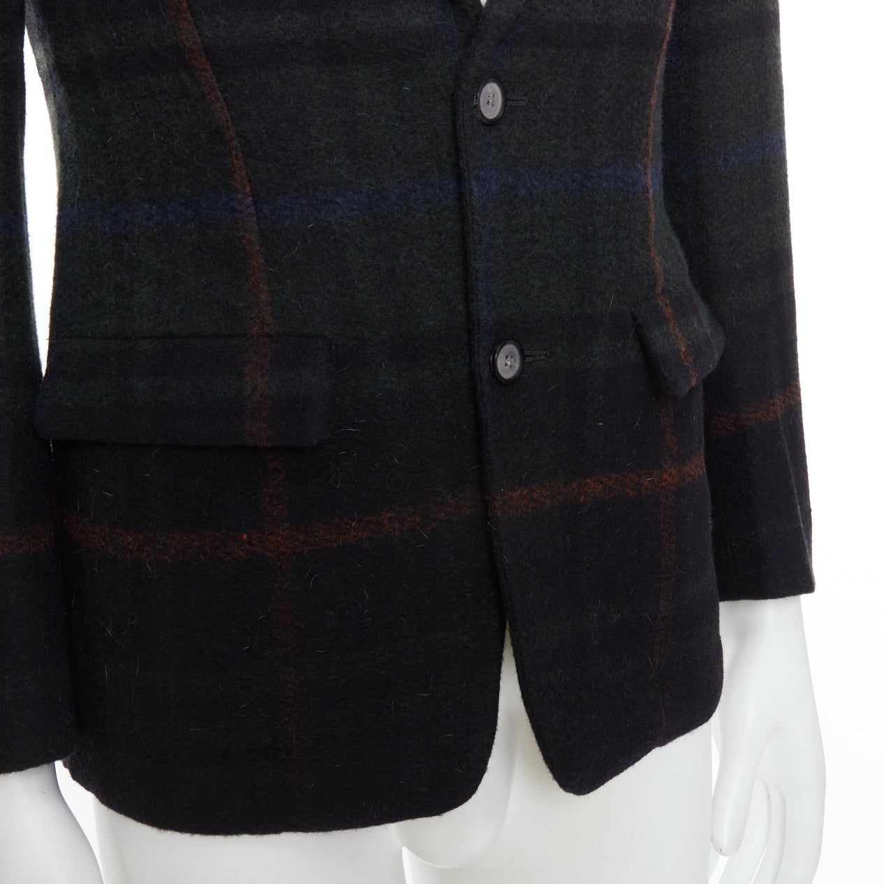 Tomorrowland Tartan Degrade Blazer - Detail 2
