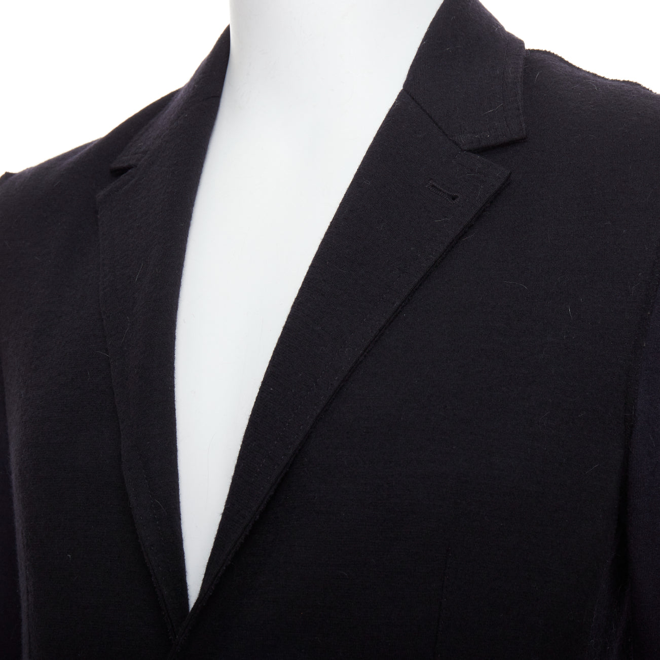 Lanvin Black Bicolour Blazer - Back view