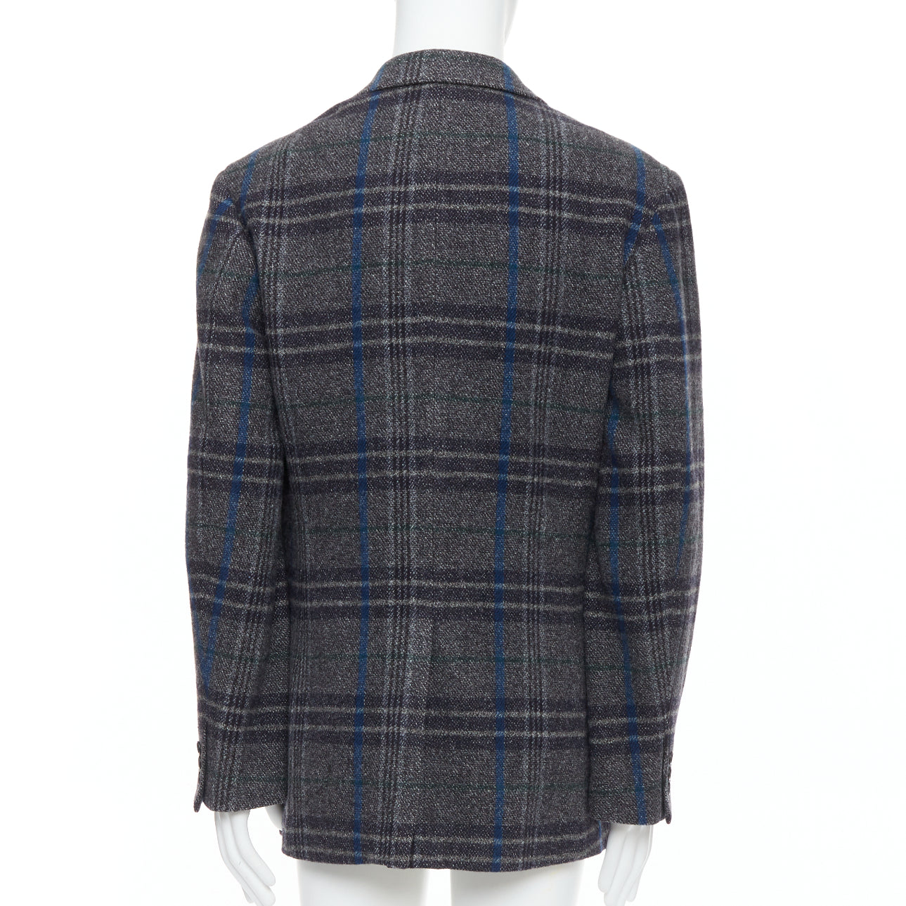 Yohji Yamamoto Black Nylon Anorak Coat - Side view