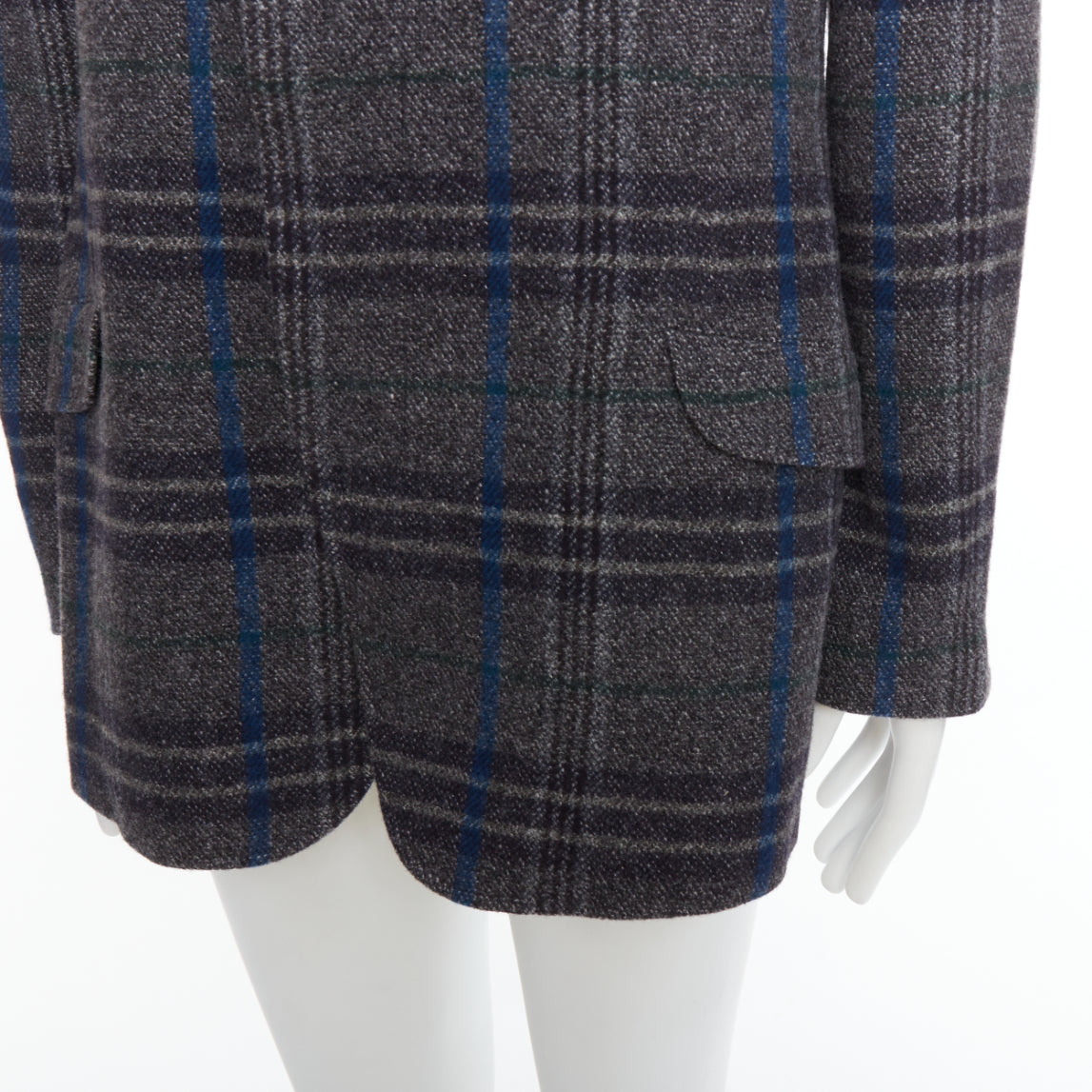 Yohji Yamamoto Black Nylon Anorak Coat - Detail 2