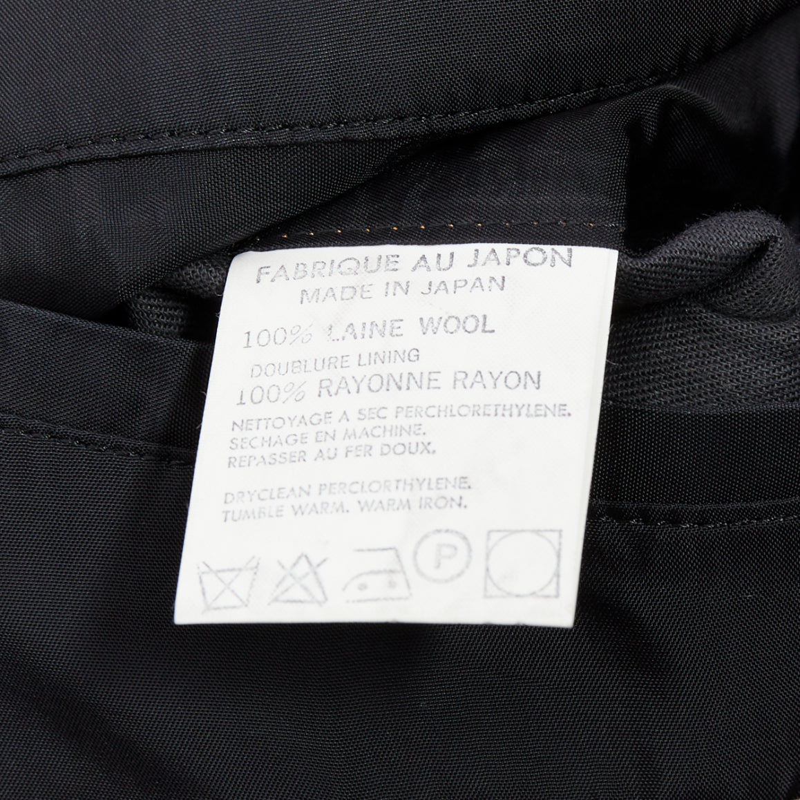 Yohji Yamamoto Black Oversized Blazer - Image 11