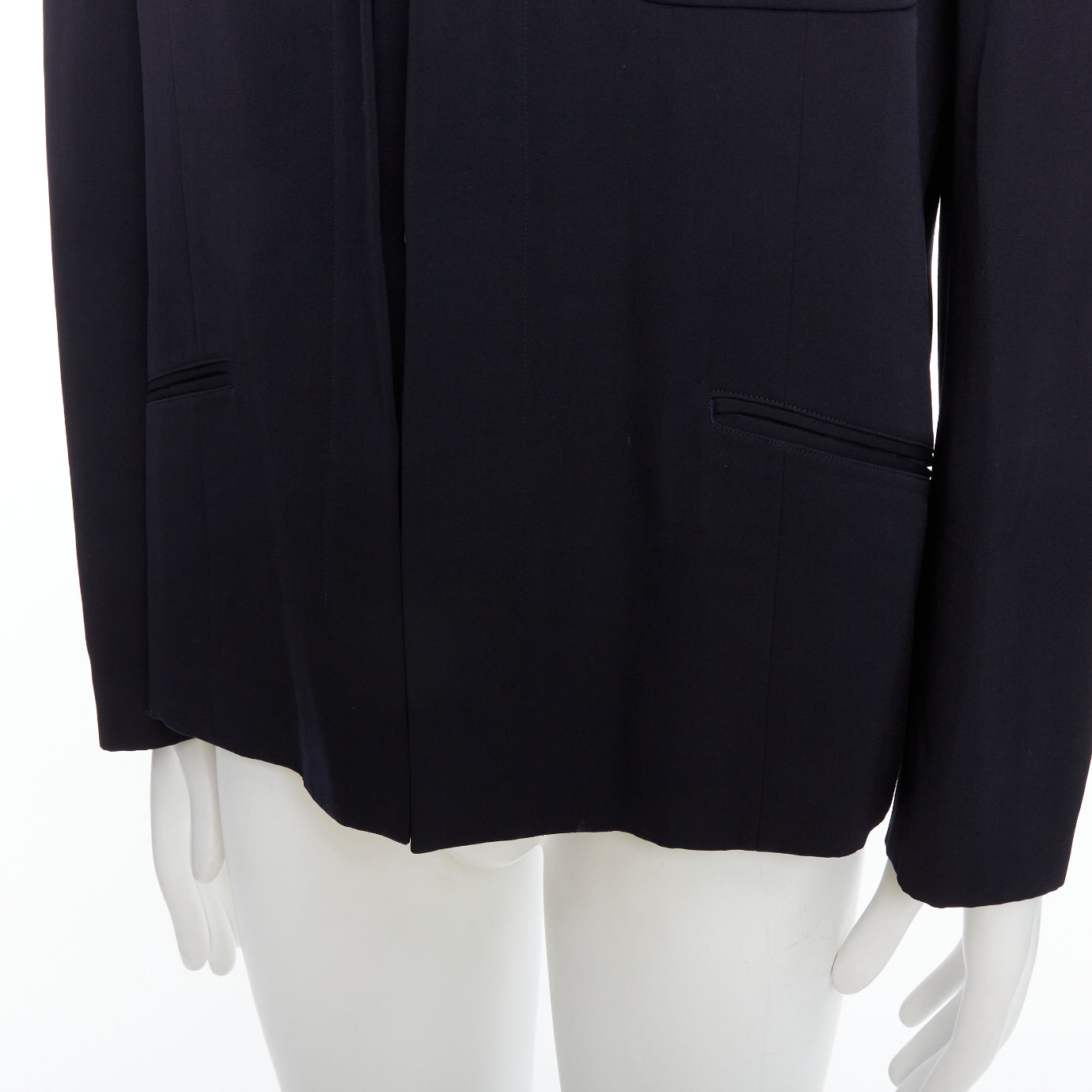 Yohji Yamamoto Black Deconstructed Blazer - Image 10