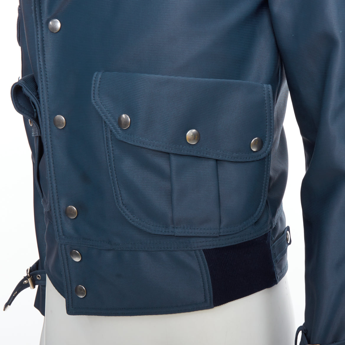 Balenciaga Green Check Overshirt - Back view