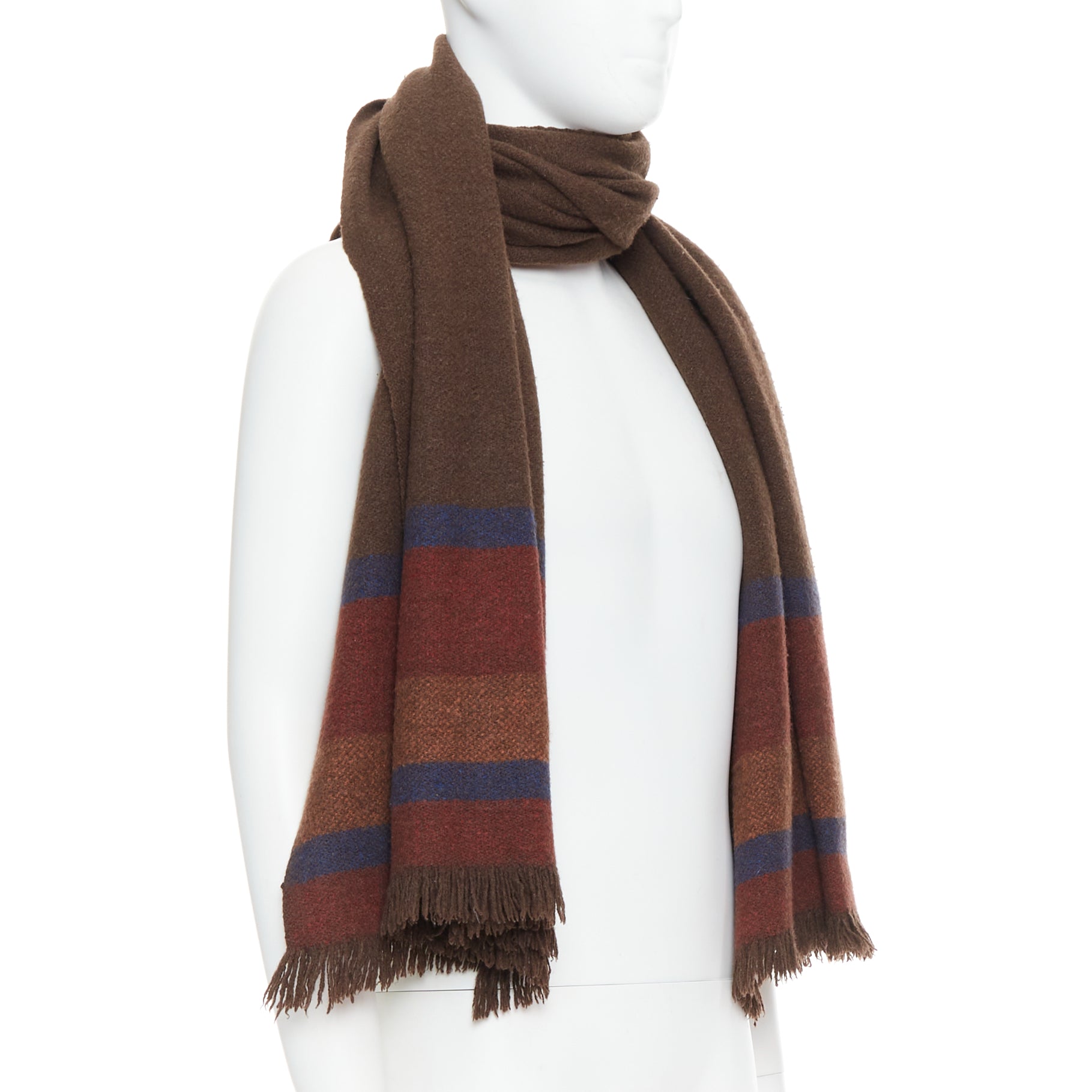 Lemaire Yak Stripe Scarf - Image 6