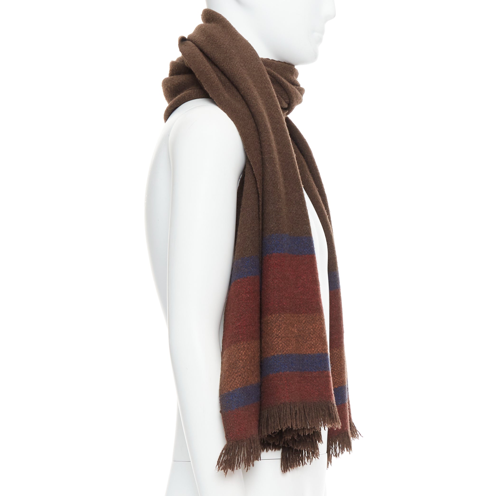 Lemaire Yak Stripe Scarf - 4
