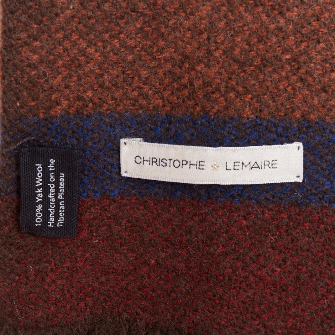 Lemaire Yak Stripe Scarf - Image 10