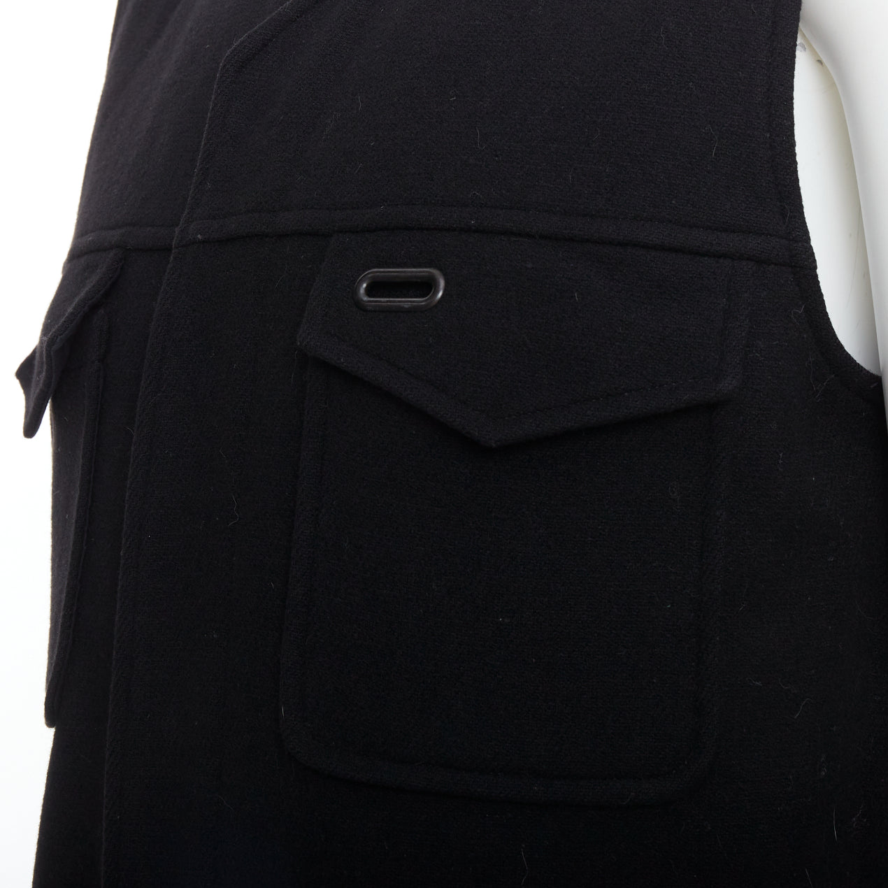Maison Martin Margiela Oval Pocket Vest - Back view