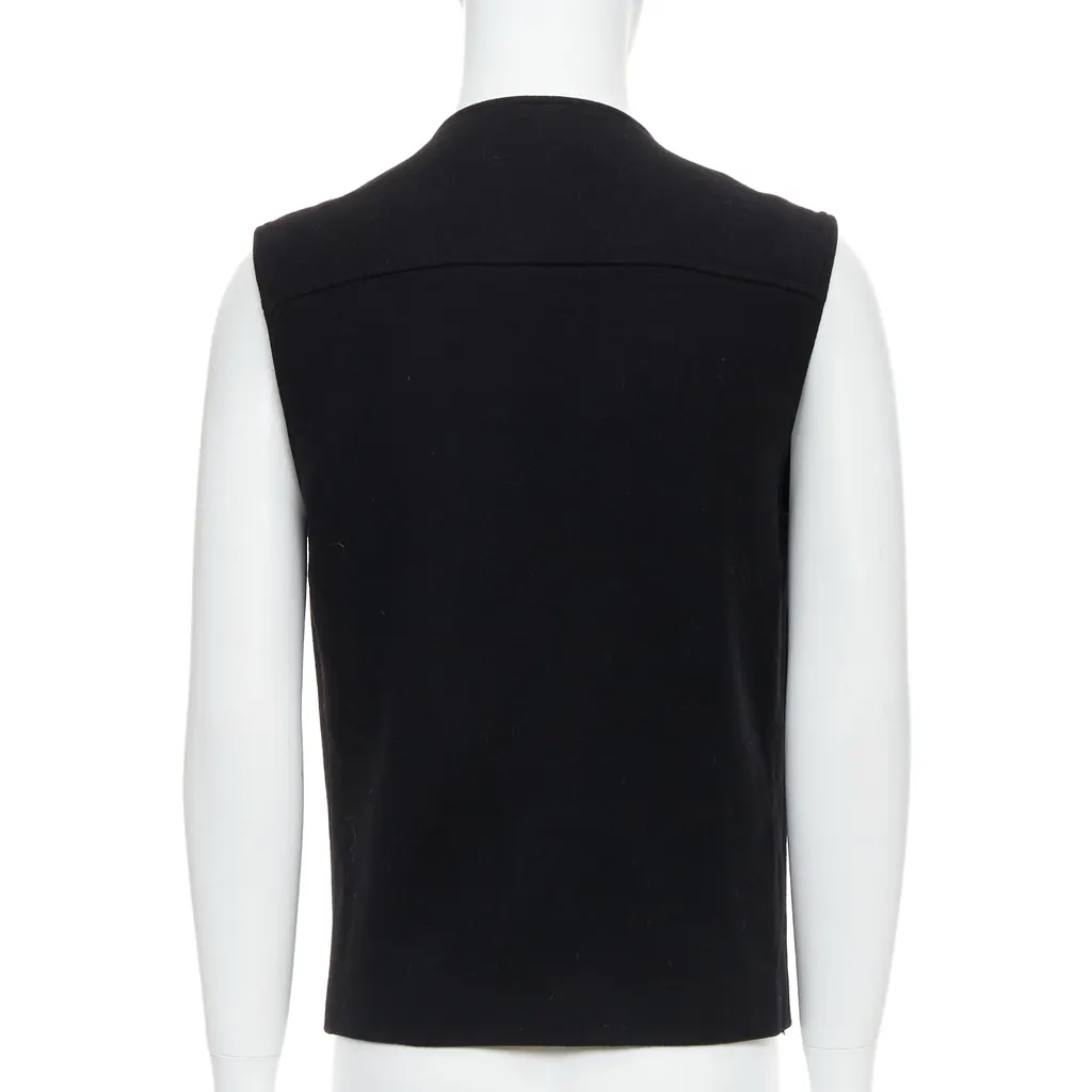 Maison Martin Margiela Oval Pocket Vest Black Very good - Box View