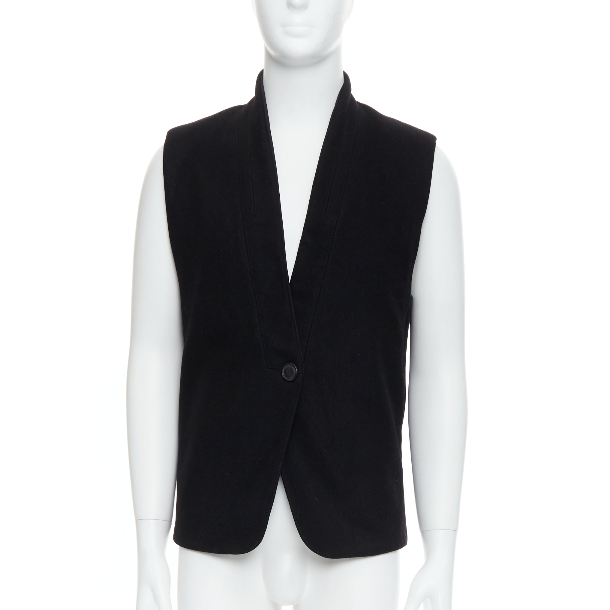 Lemaire Topstitch Waistcoat Vest