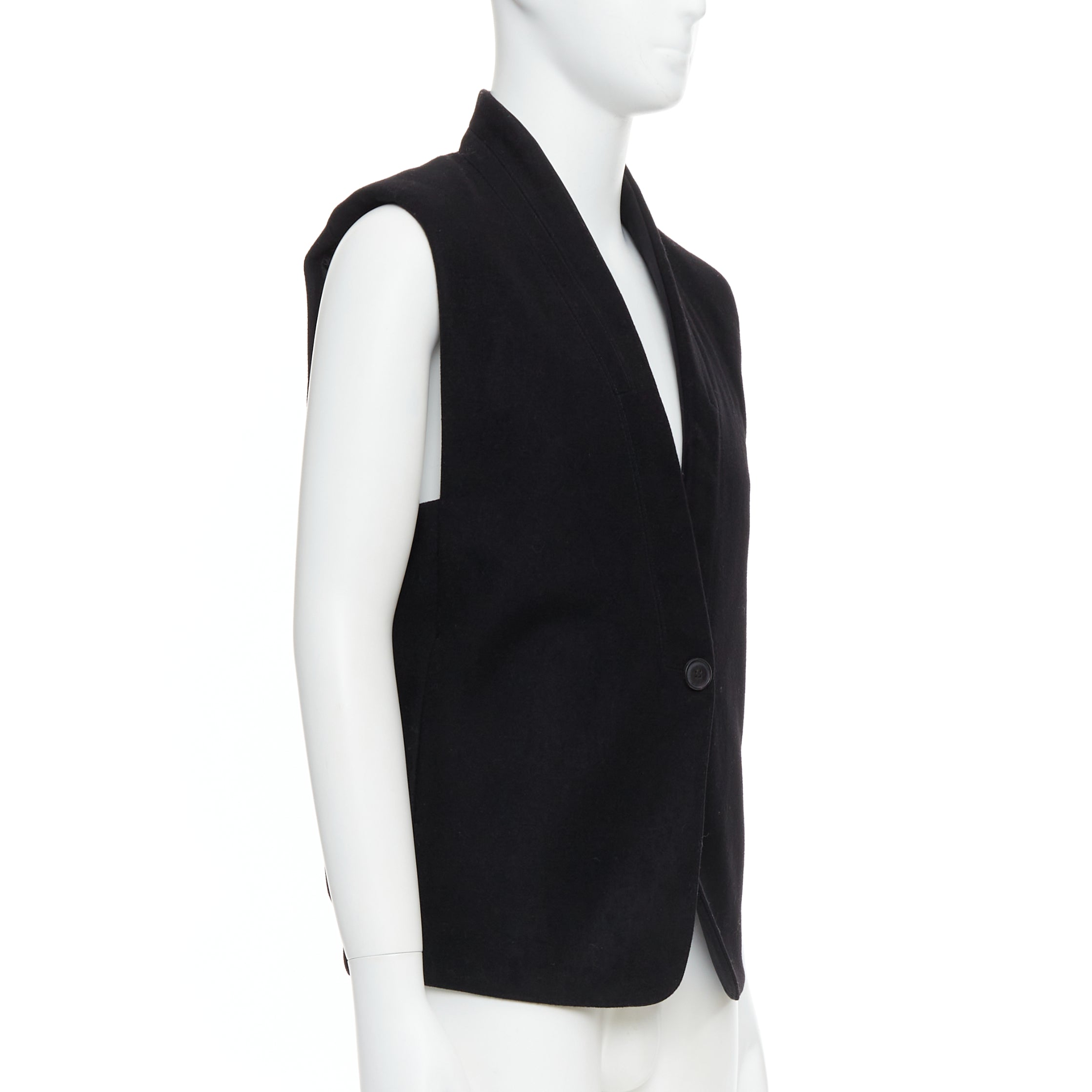 Lemaire Topstitch Waistcoat Vest - Image 6