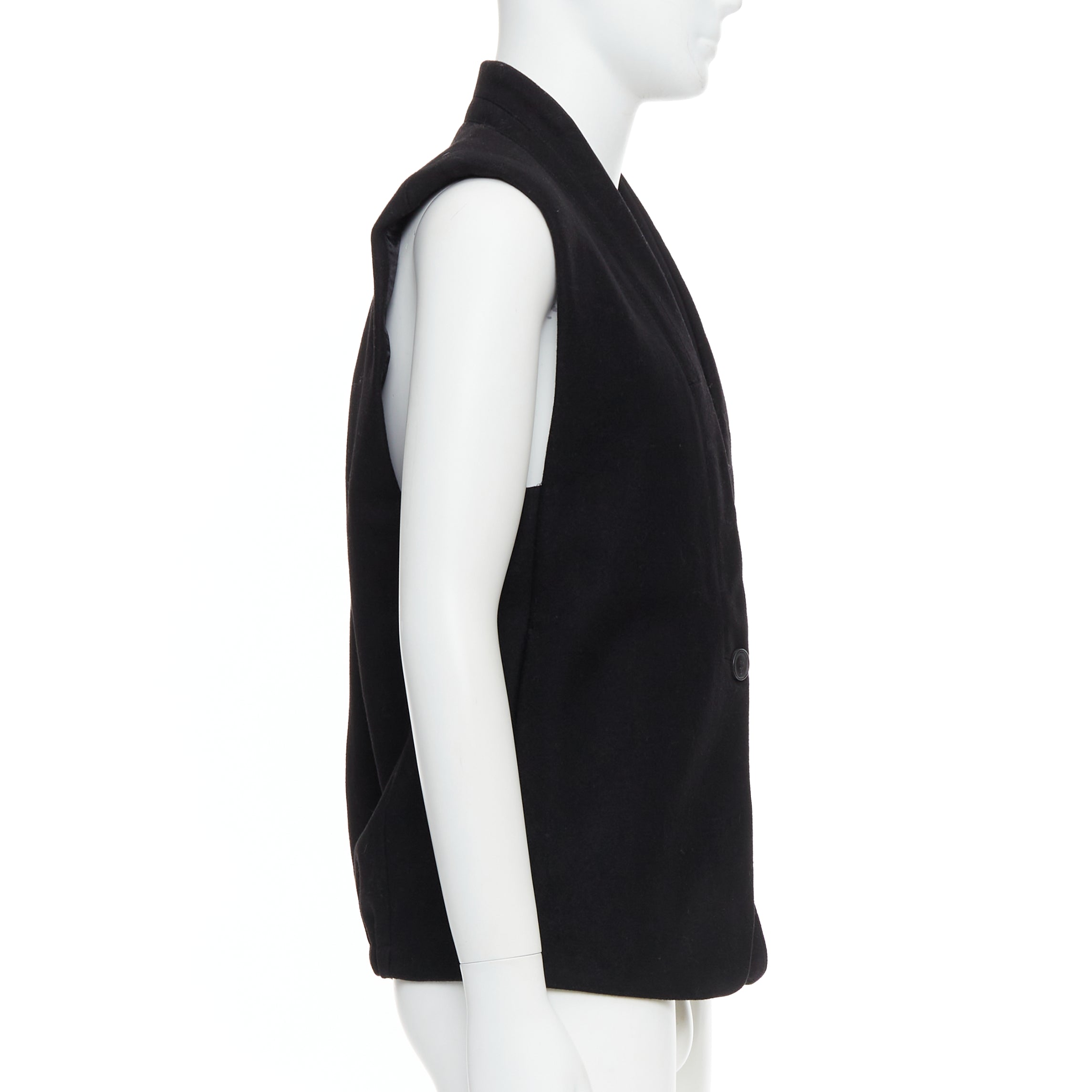 Lemaire Topstitch Waistcoat Vest - 4