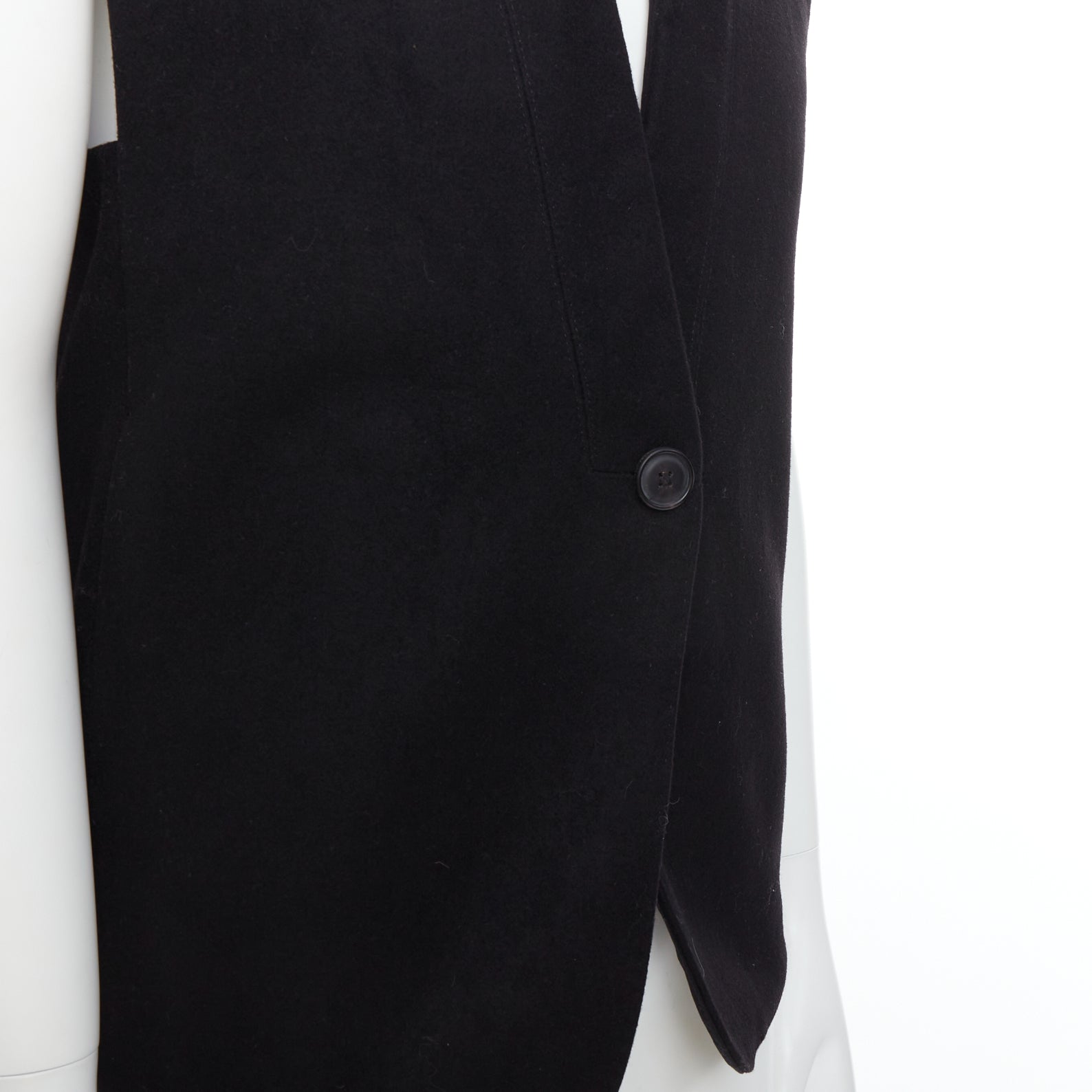 Lemaire Topstitch Waistcoat Vest - Detail 2
