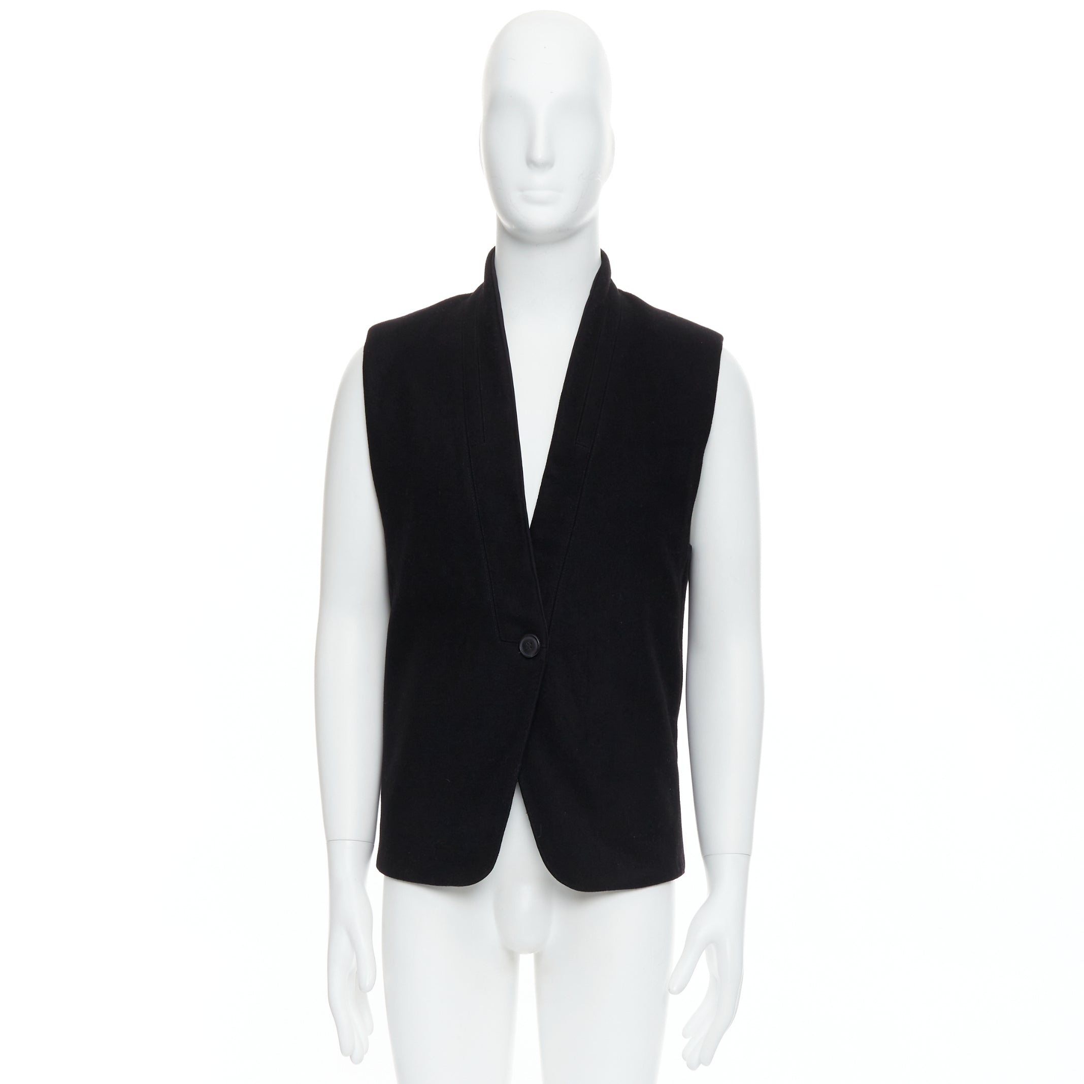 Lemaire Topstitch Waistcoat Vest - Image 11