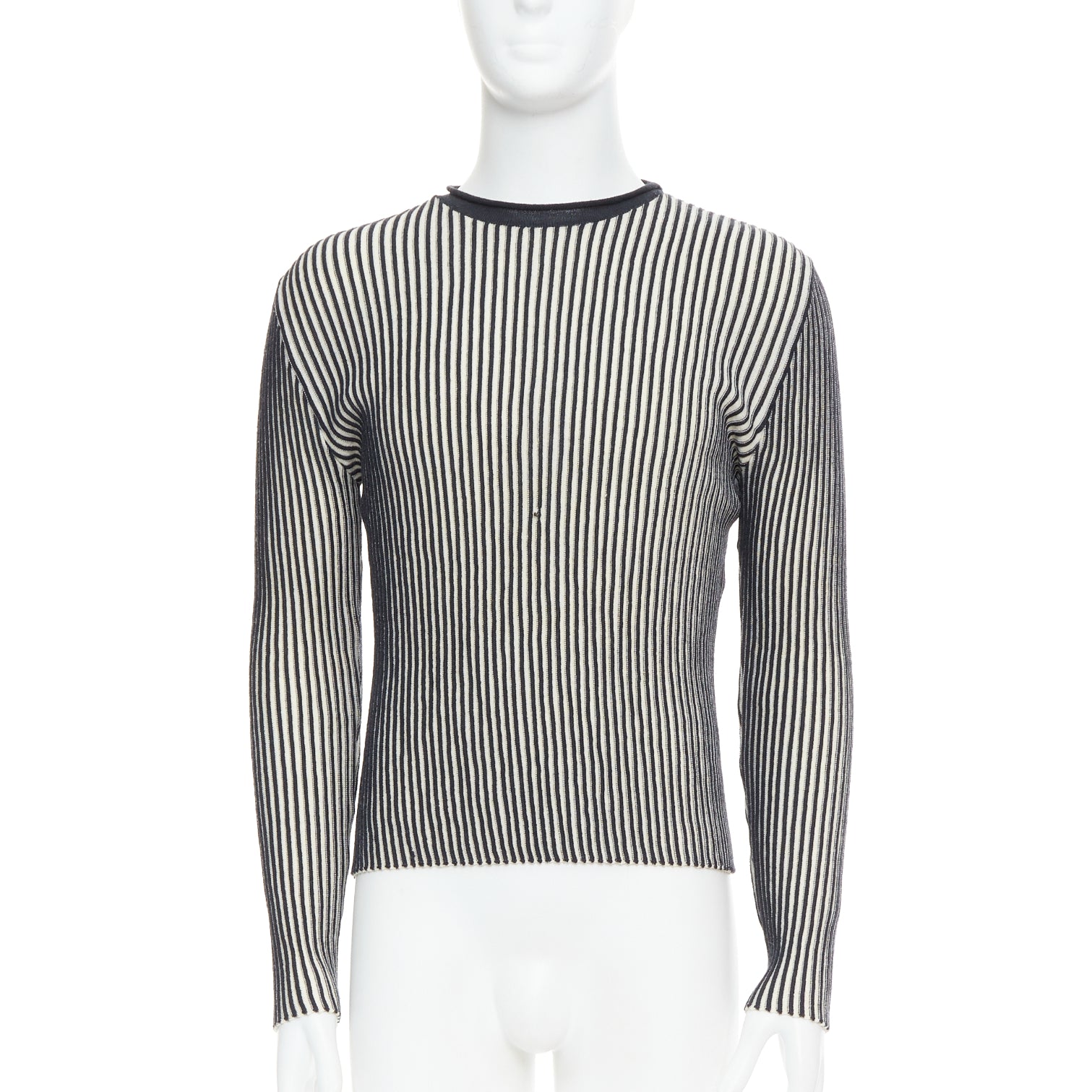 Jean Paul Gaultier Ribbed Wool Top