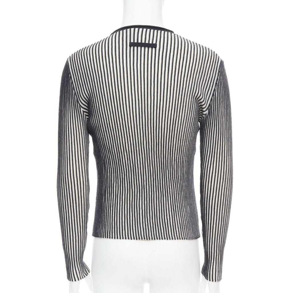Jean Paul Gaultier Ribbed Wool Top - Side view
