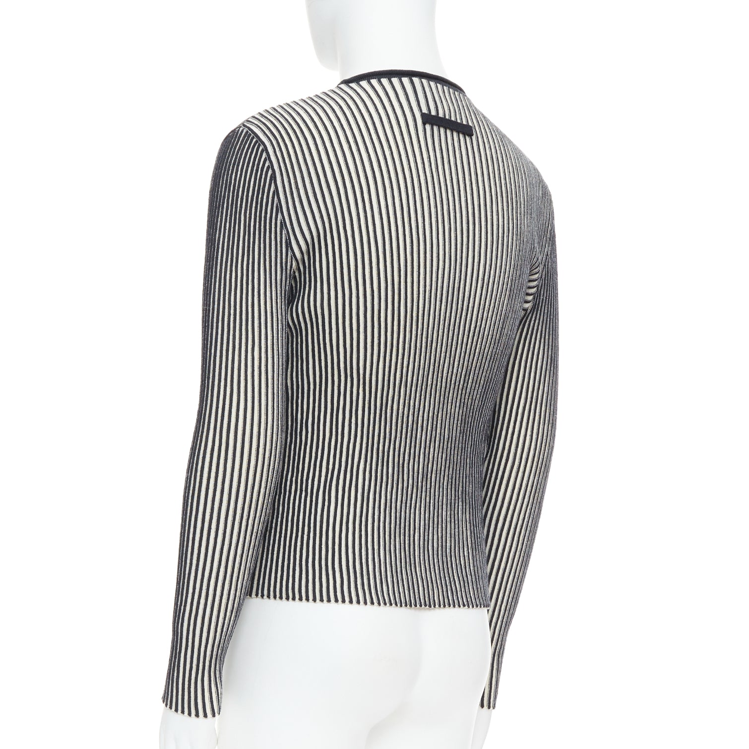 Jean Paul Gaultier Ribbed Wool Top - Detail 1