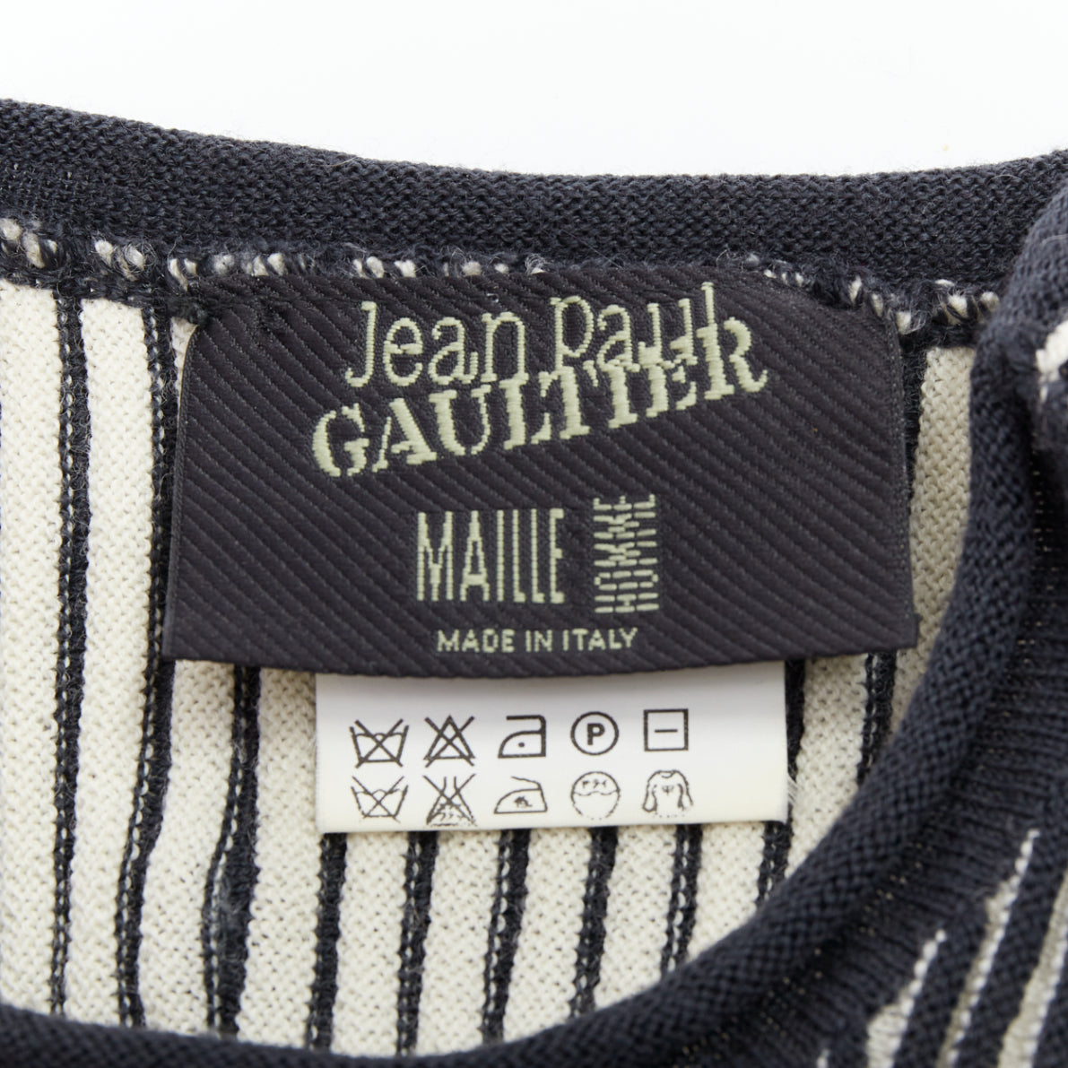 Jean Paul Gaultier Ribbed Wool Top - Image 10