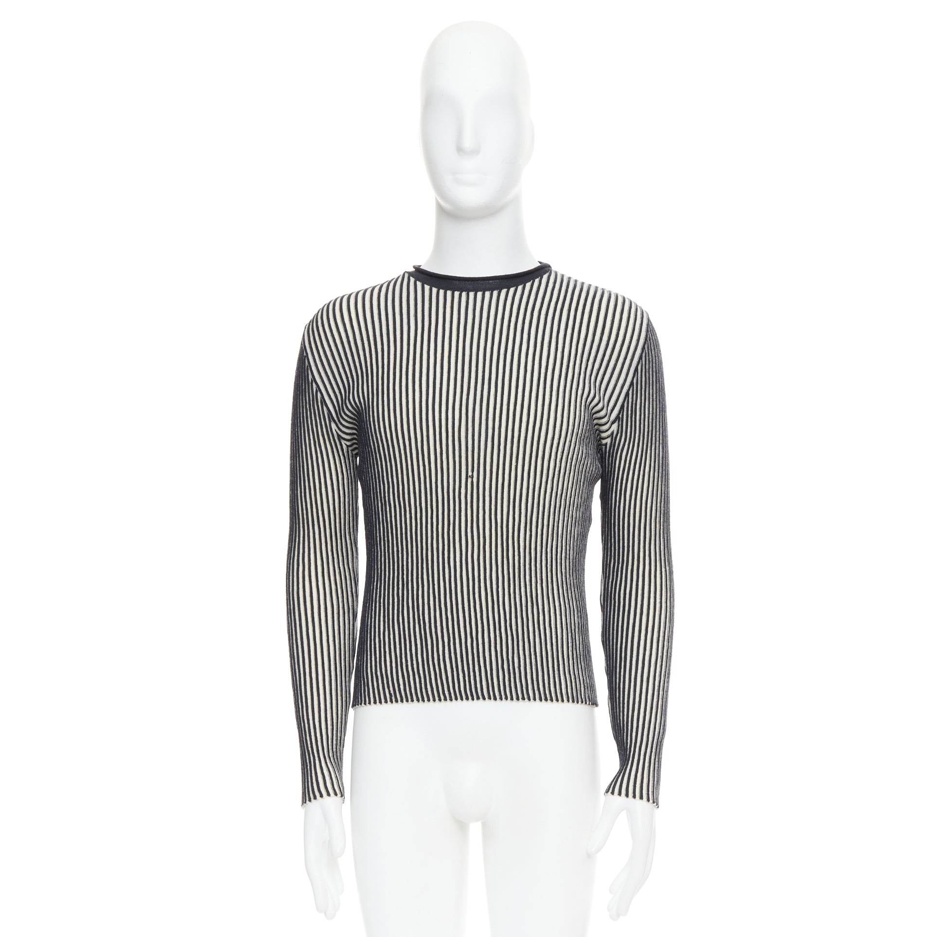 Jean Paul Gaultier Ribbed Wool Top - Image 11