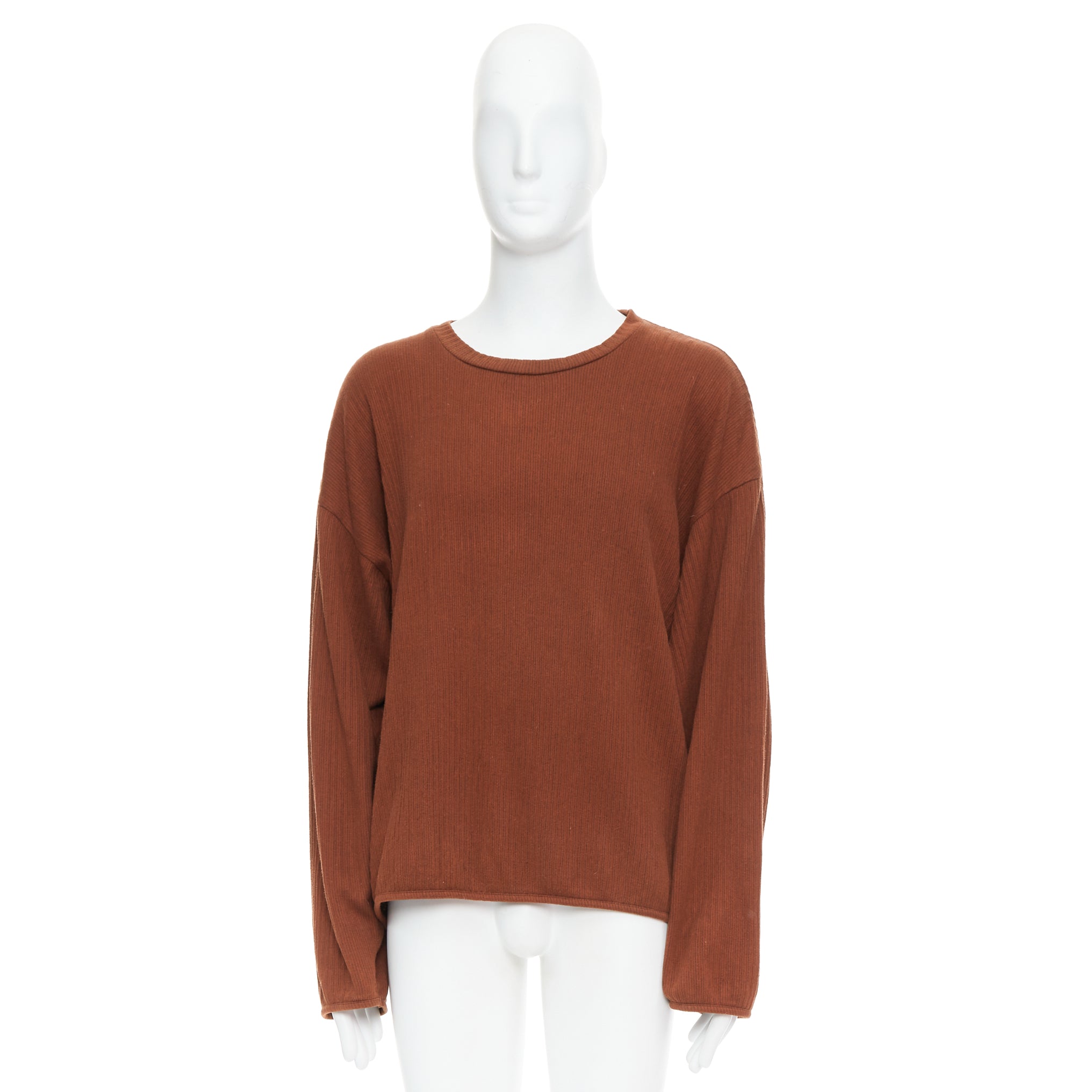 Issey Miyake Ribbed Long Sleeve Sweater - Image 11