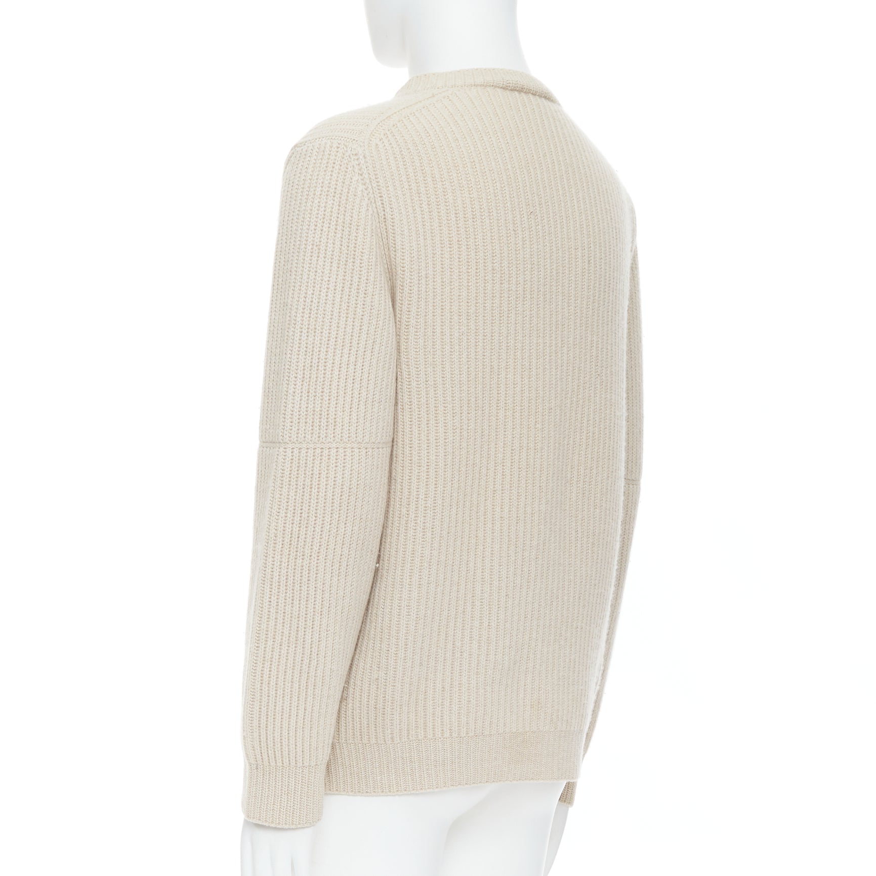 Ermenegildo Zegna Panelled Rib Sweater - Detail 1