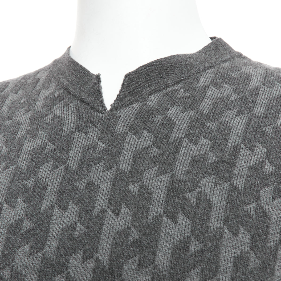 Hermès Monogram Intarsia Sweater - Back view