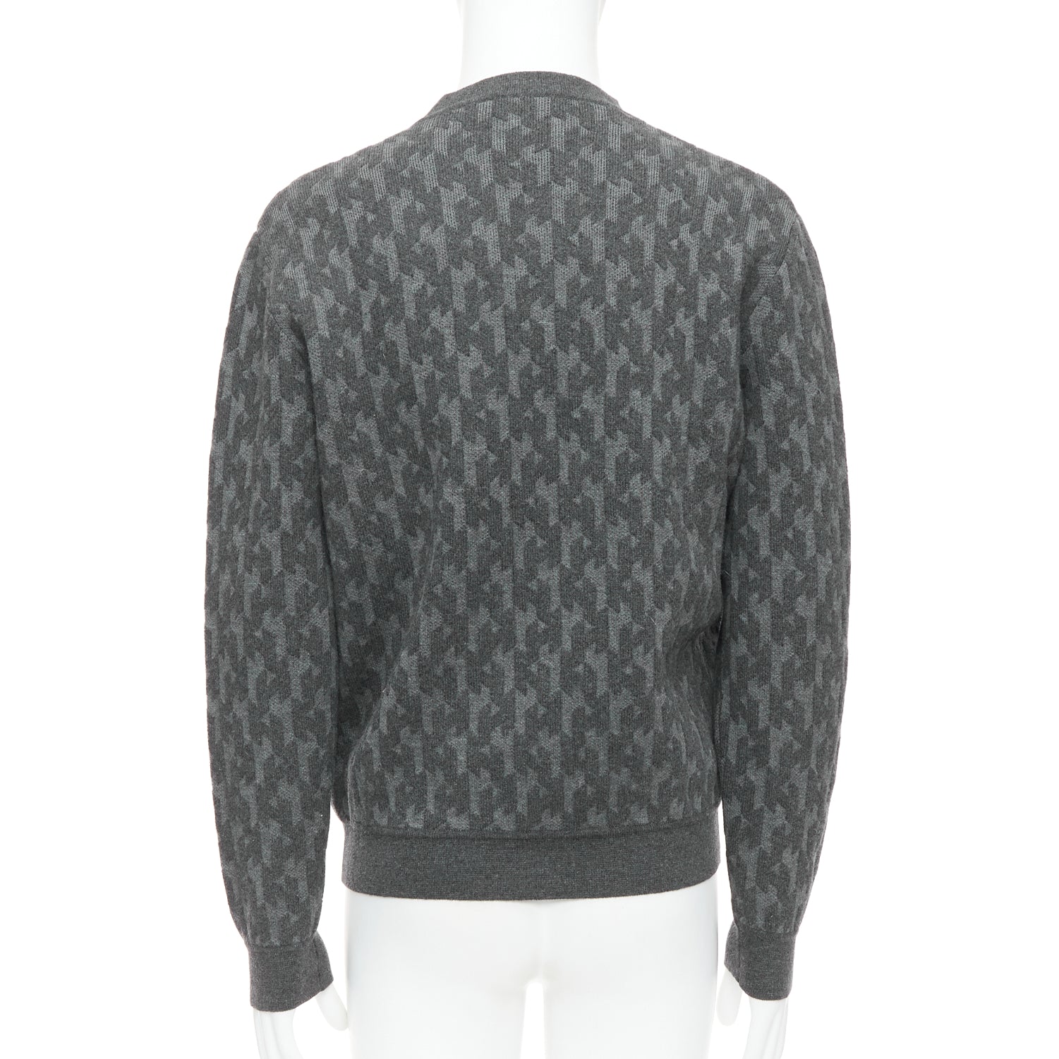 Hermès Monogram Intarsia Sweater - Side view