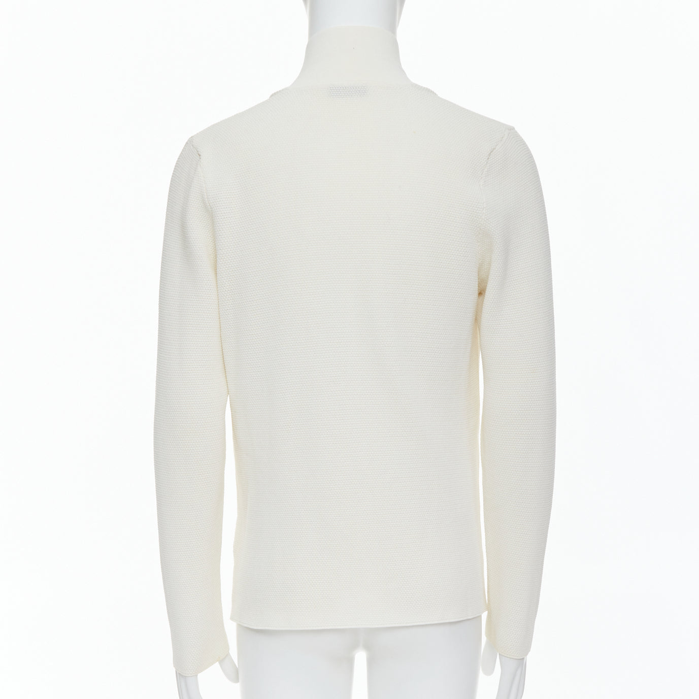 Lanvin Cream Skinny Lapel Blazer - Side view