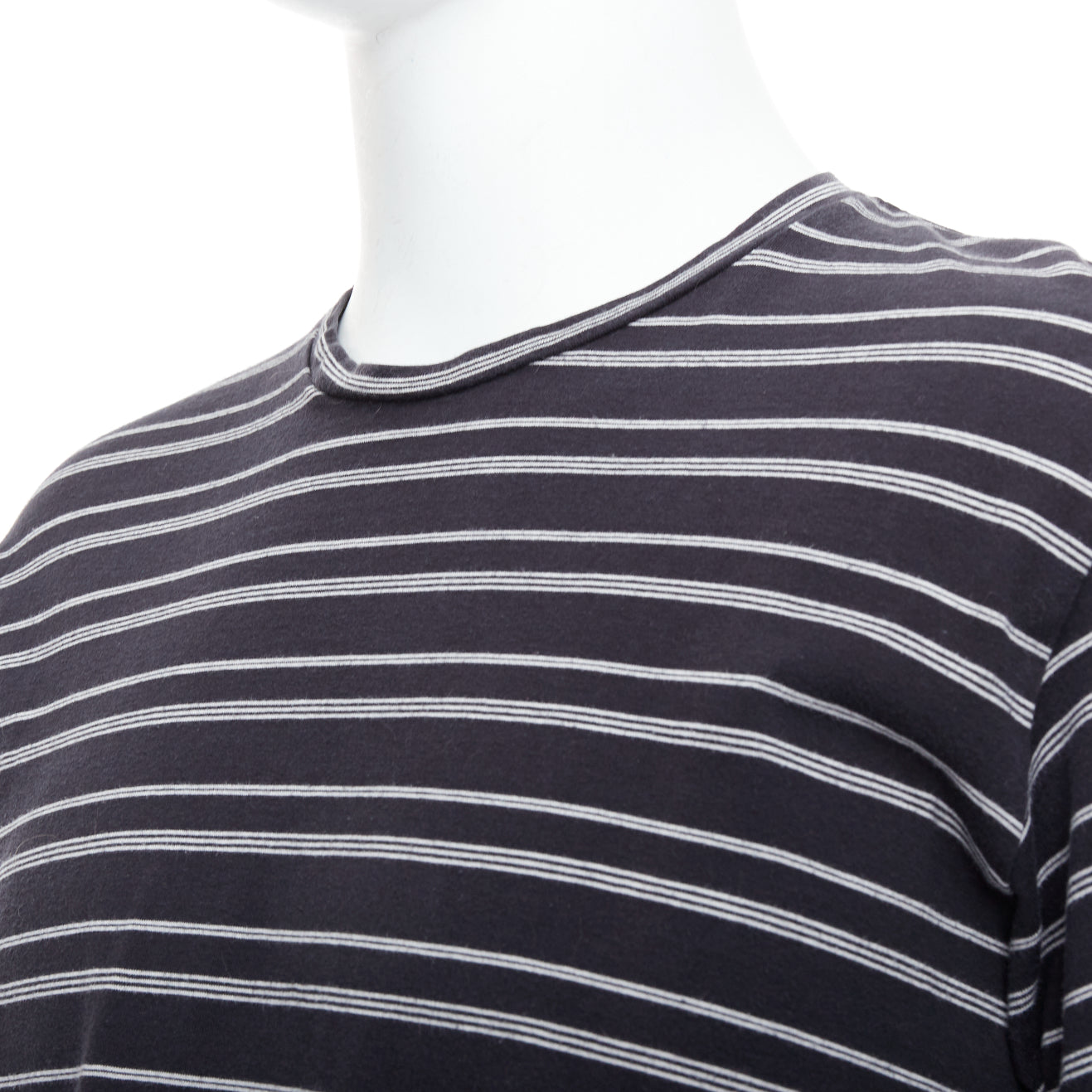 Yohji Yamamoto Horizontal Stripe Shirt - Back view