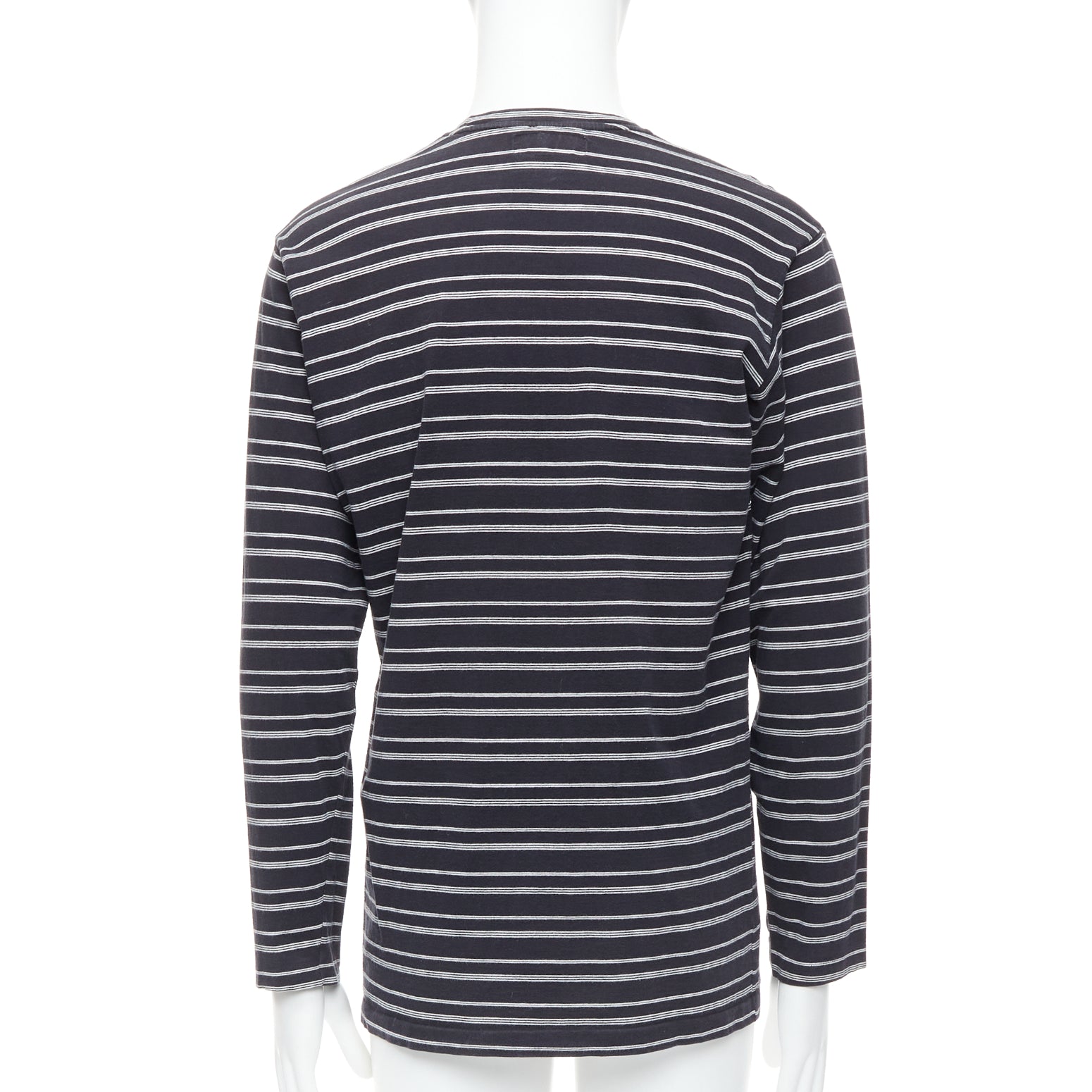 Yohji Yamamoto Horizontal Stripe Shirt - Side view