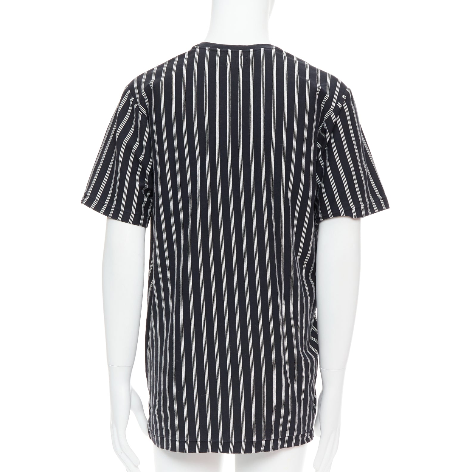 Yohji Yamamoto Vertical Stripe Shirt - Side view