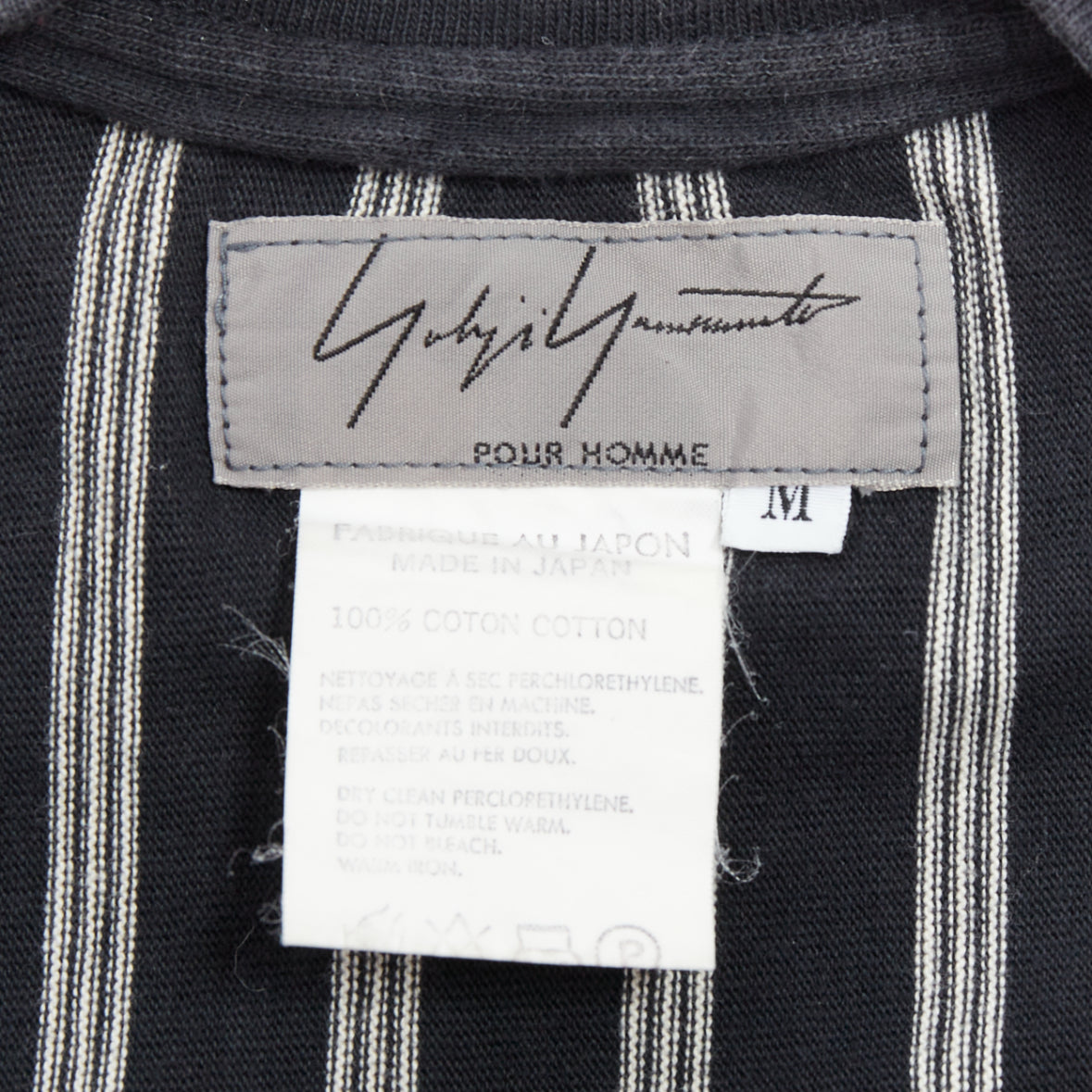 Yohji Yamamoto Vertical Stripe Shirt - Image 10