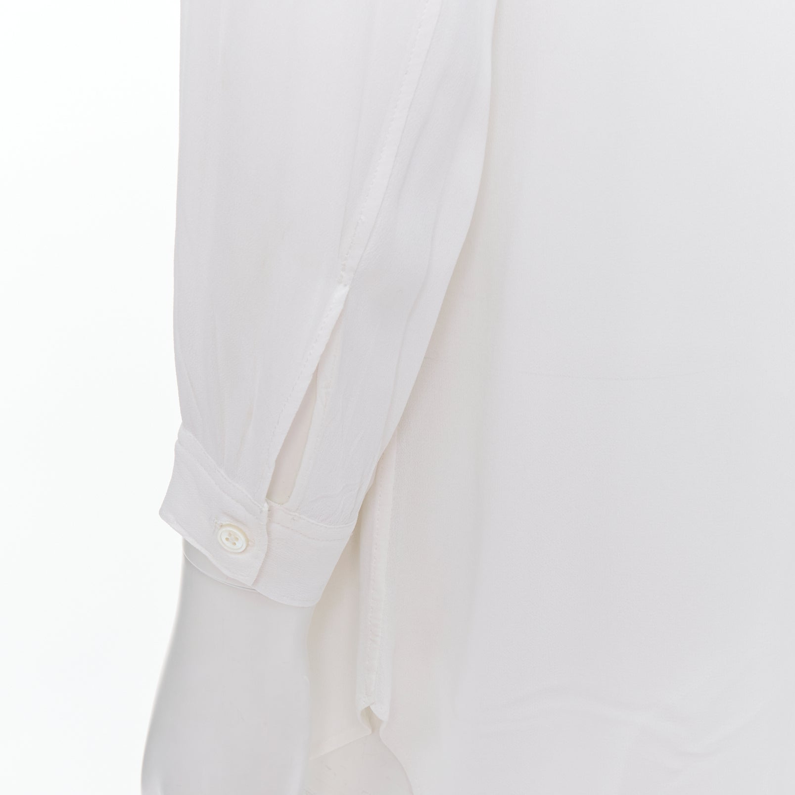 Yohji Yamamoto Drape Sleeve Shirt - Back view