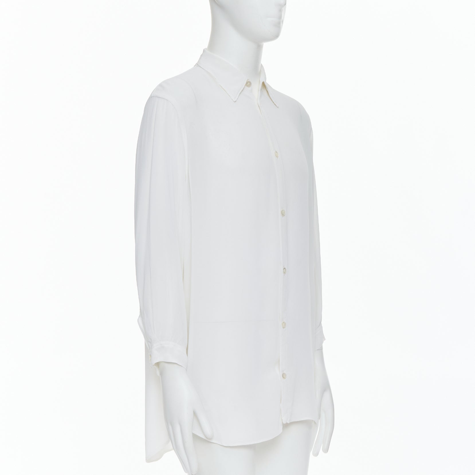 Yohji Yamamoto Drape Sleeve Shirt - Image 6