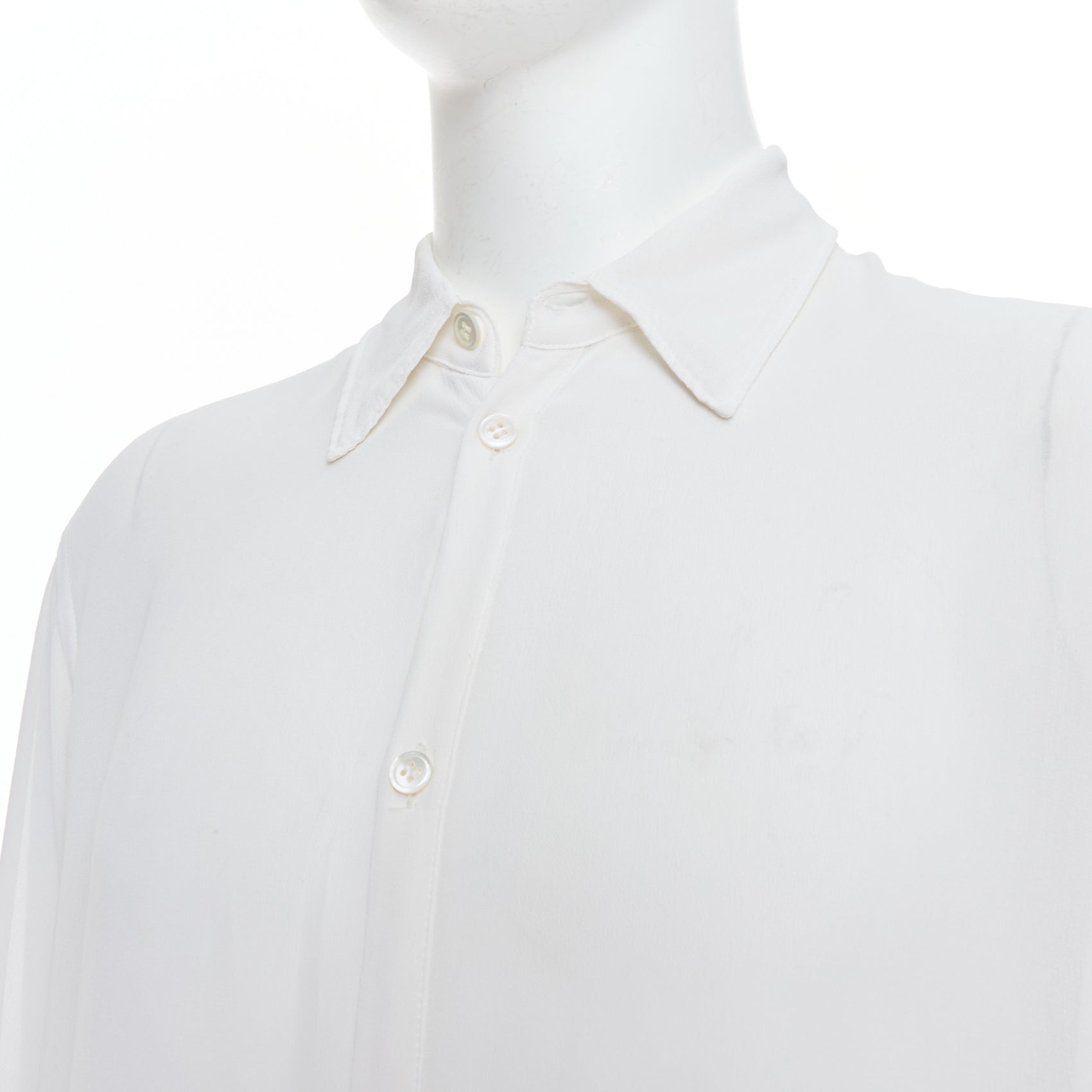 Yohji Yamamoto Drape Sleeve Shirt - Detail 2