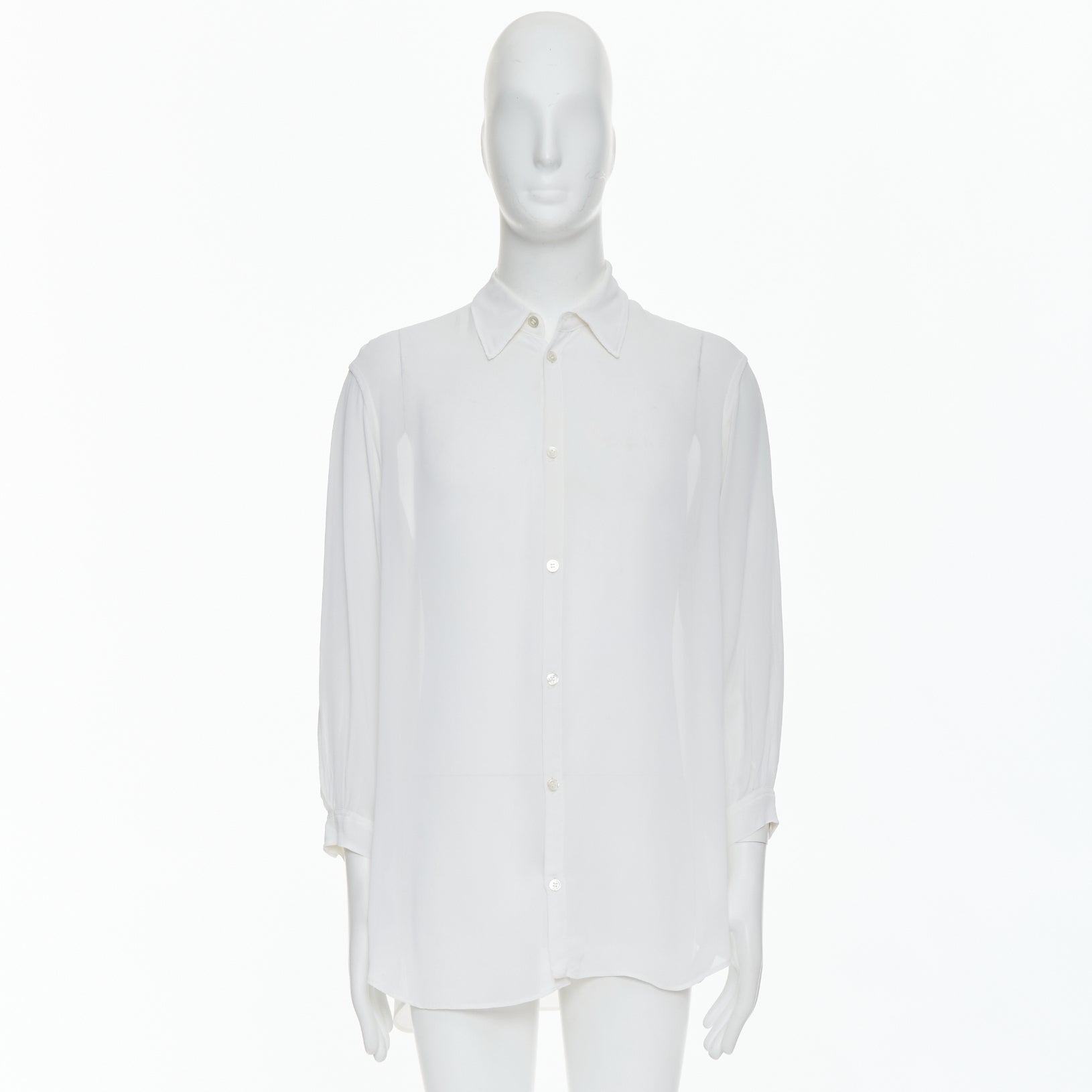 Yohji Yamamoto Drape Sleeve Shirt - Image 11