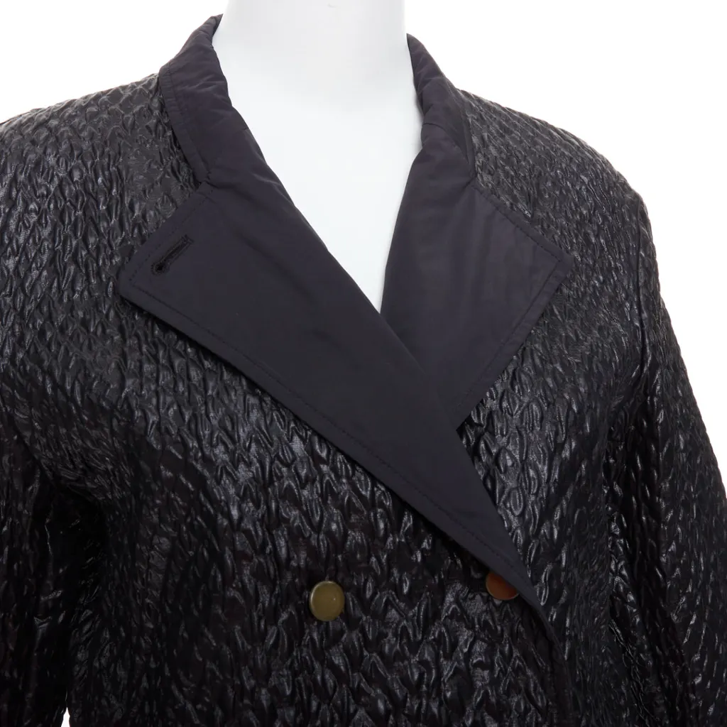 Lanvin Black Cropped Jacket Black Very good - Back View
