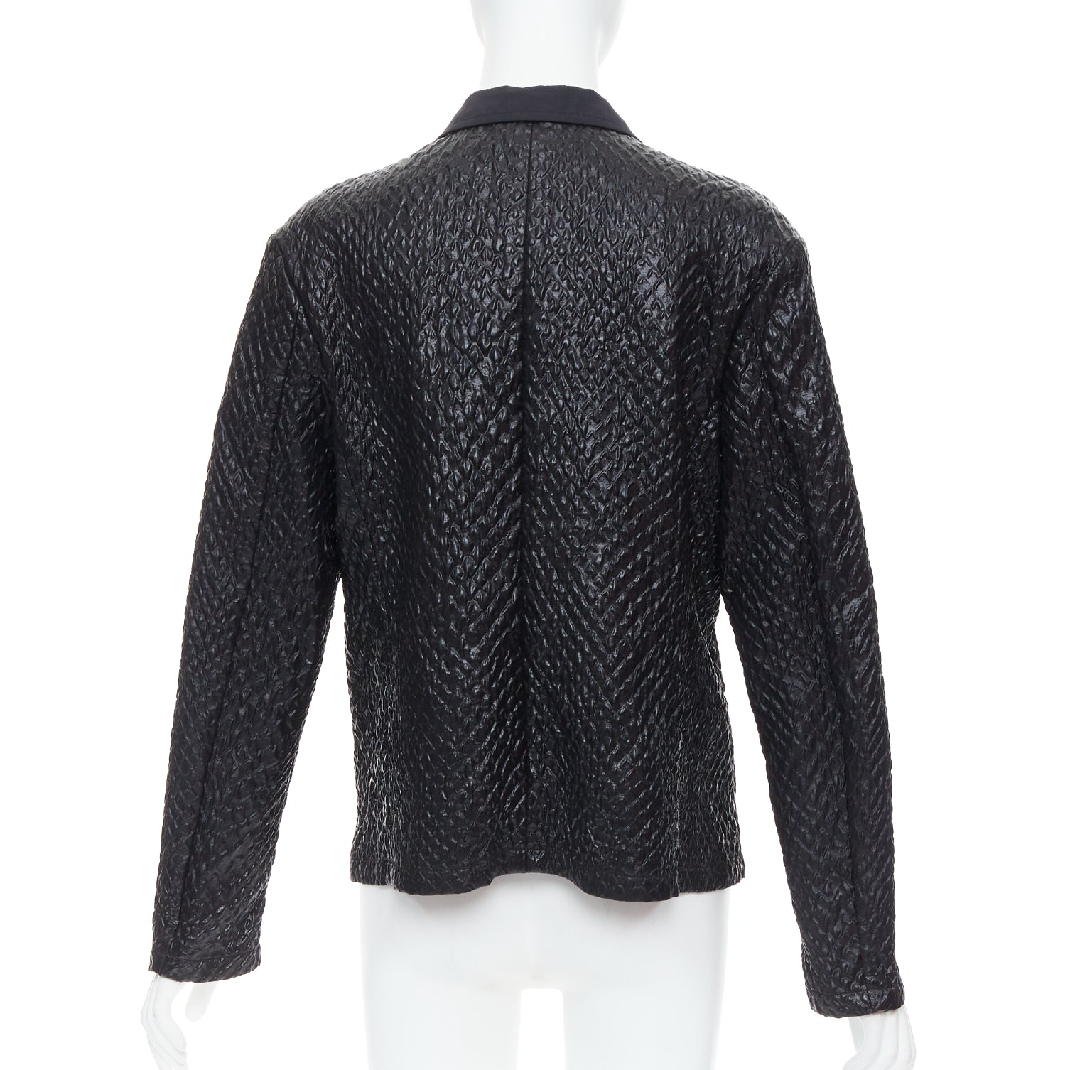 Lanvin Black Cropped Jacket - Detail 1