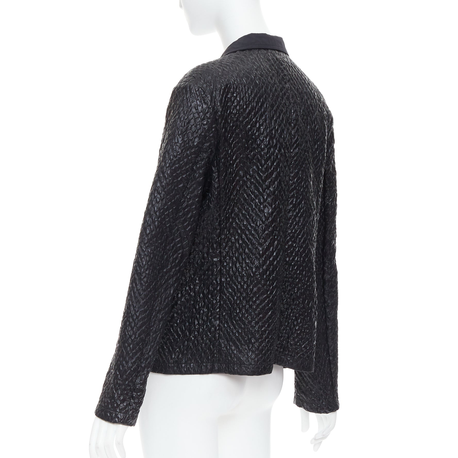 Lanvin Black Cropped Jacket - Detail 2