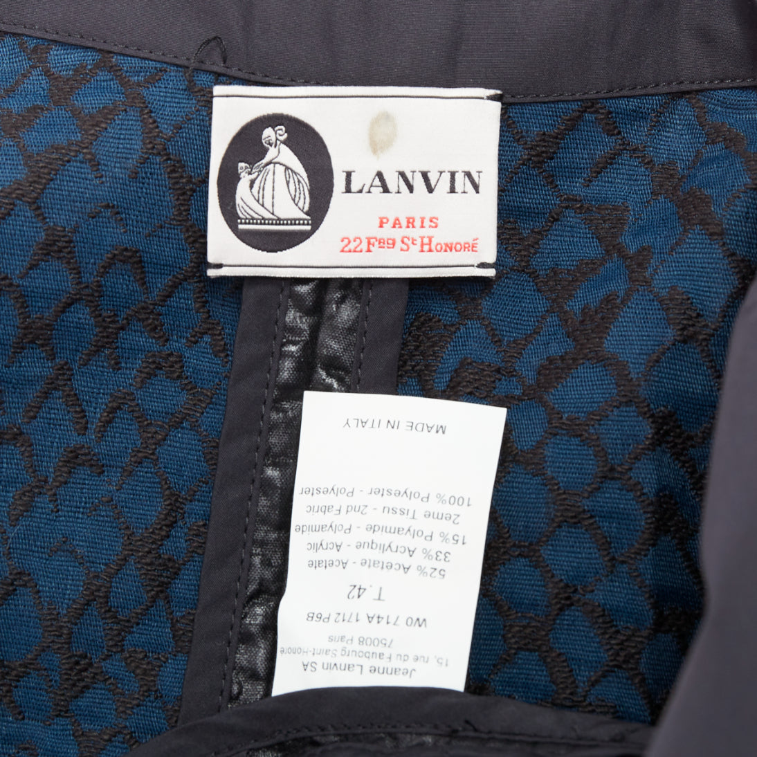 Lanvin Black Cropped Jacket - Image 11