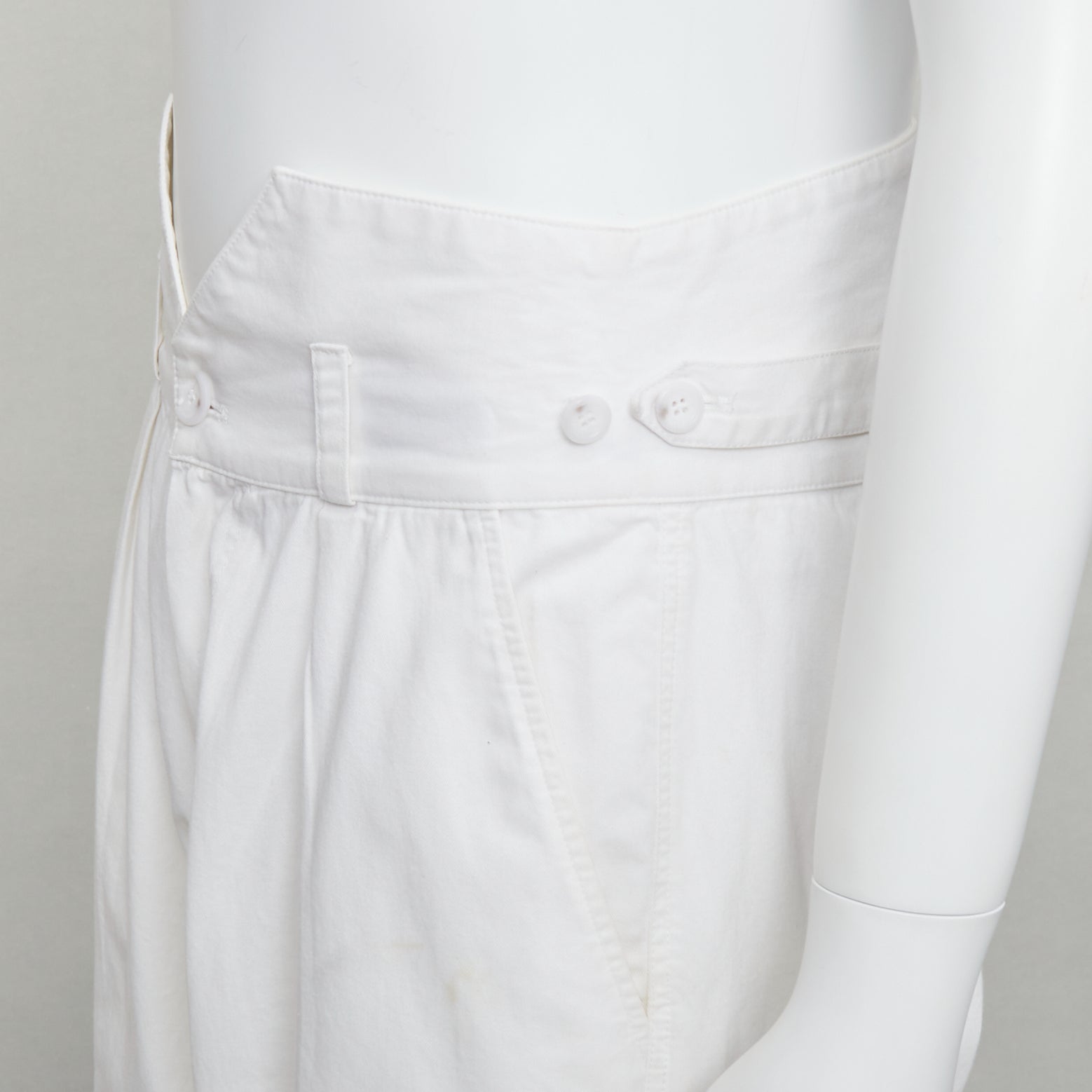 Raf Simons Paperbag Wide Shorts - Back view