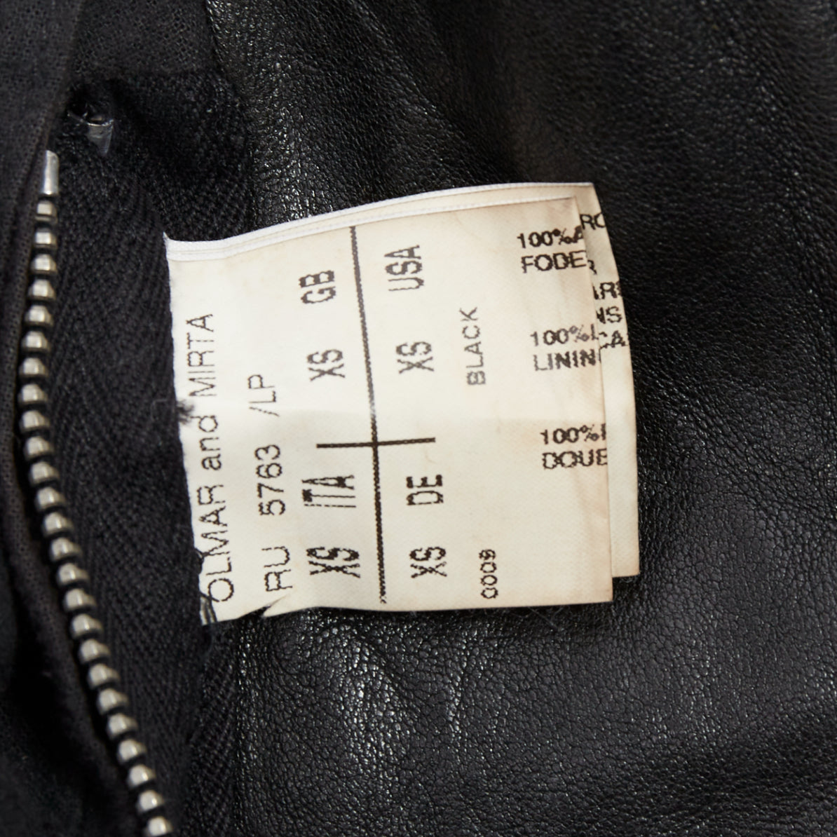 Rick Owens Black Zip Moto Jacket - Image 11