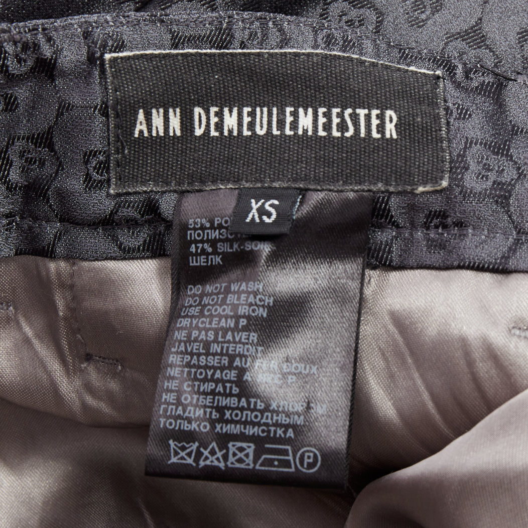 Ann Demeulemeester Geometric Print Pants - Image 10